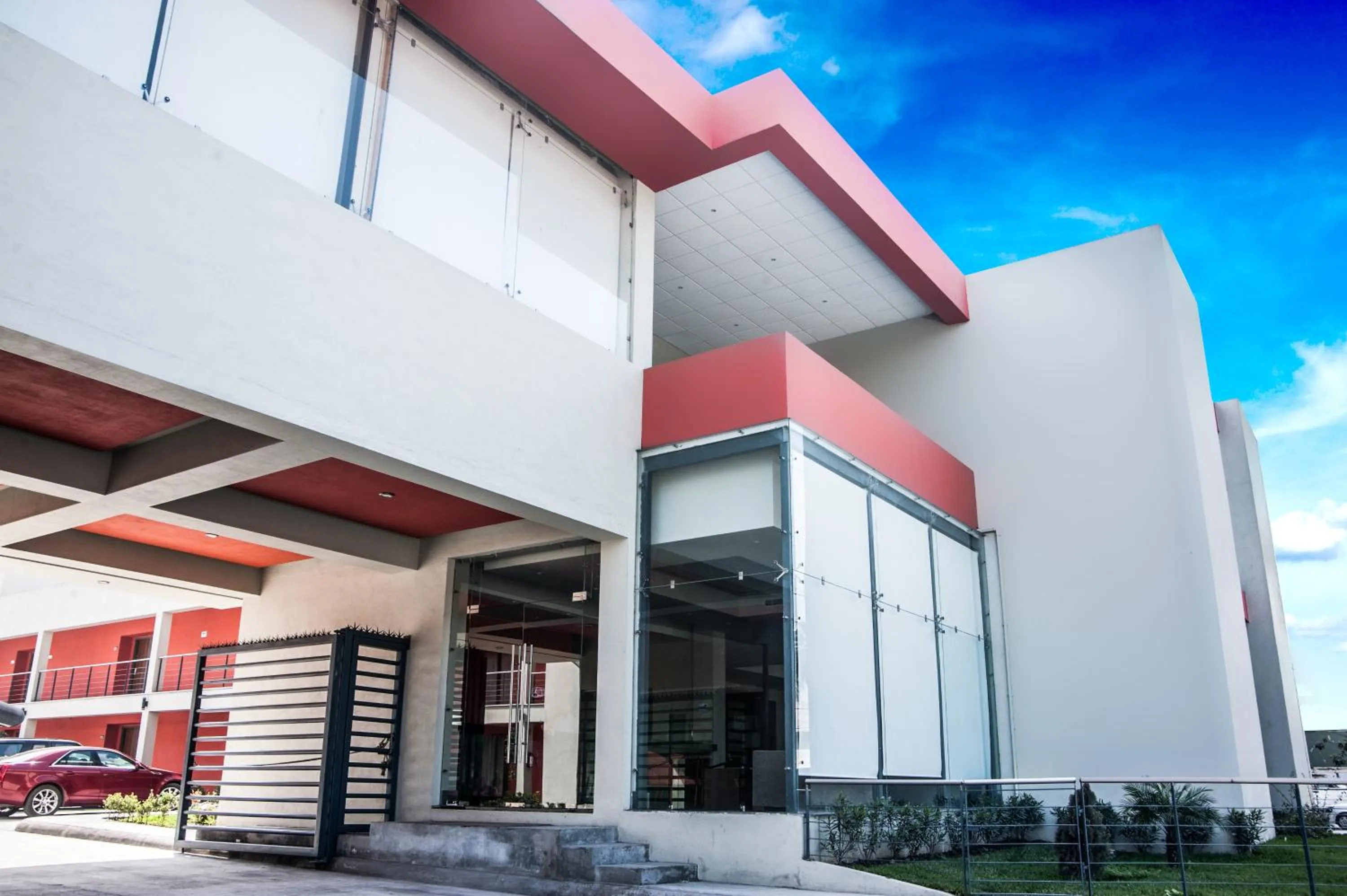 Property building in MBM Red Sun Hotel