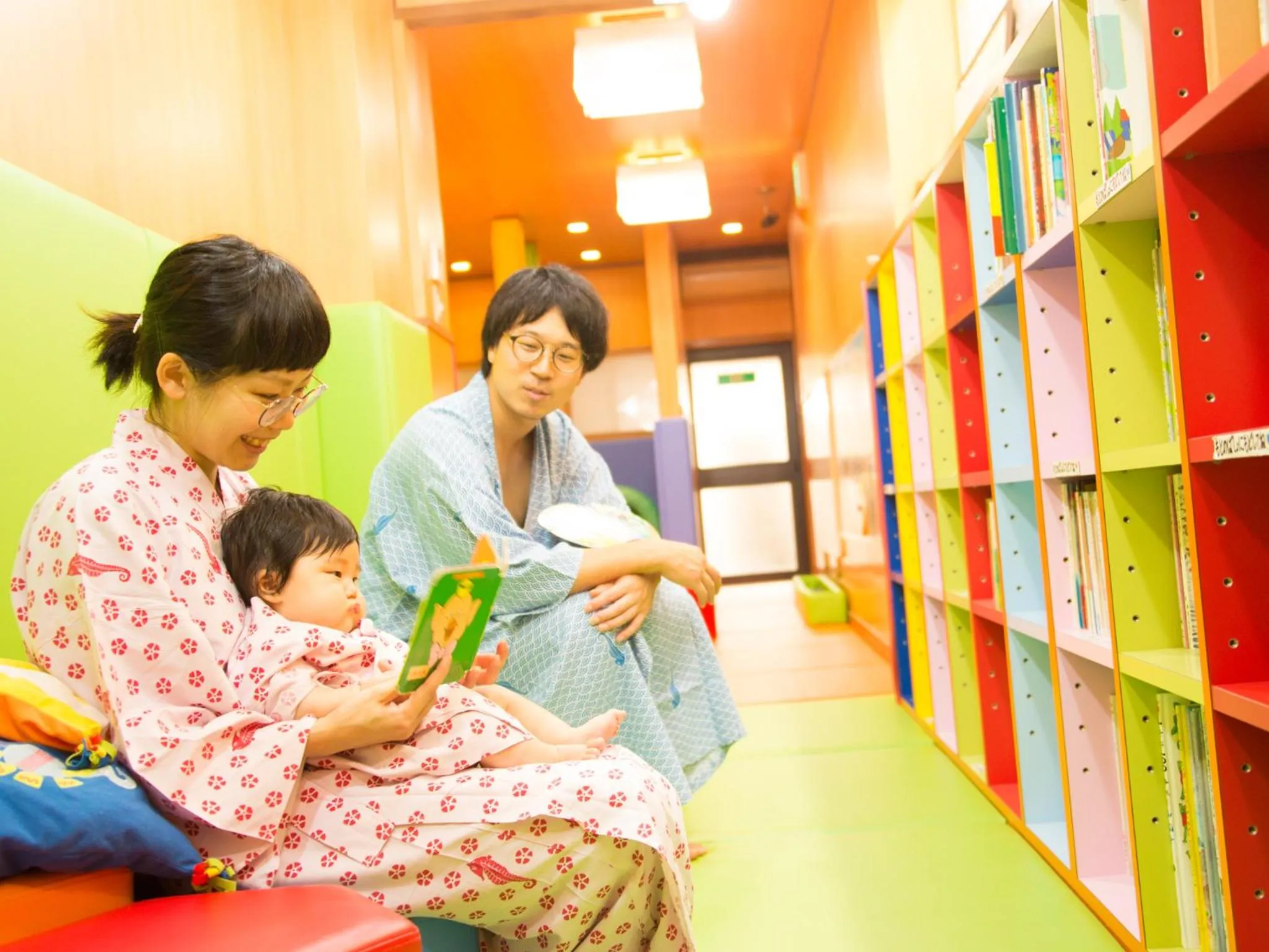 Children play ground in Arima Onsen Motoyu Ryuusenkaku