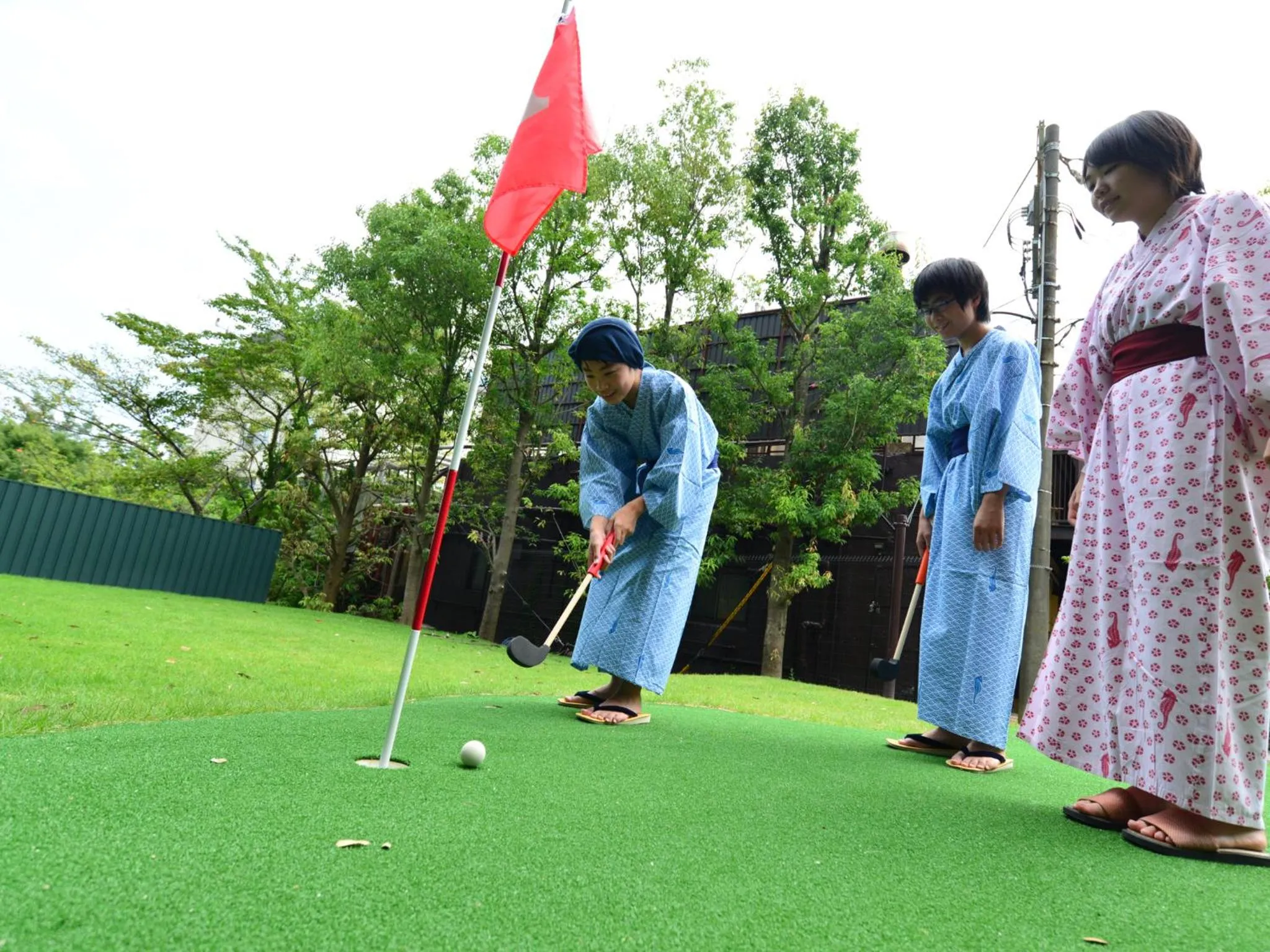 Garden in Arima Onsen Motoyu Ryuusenkaku