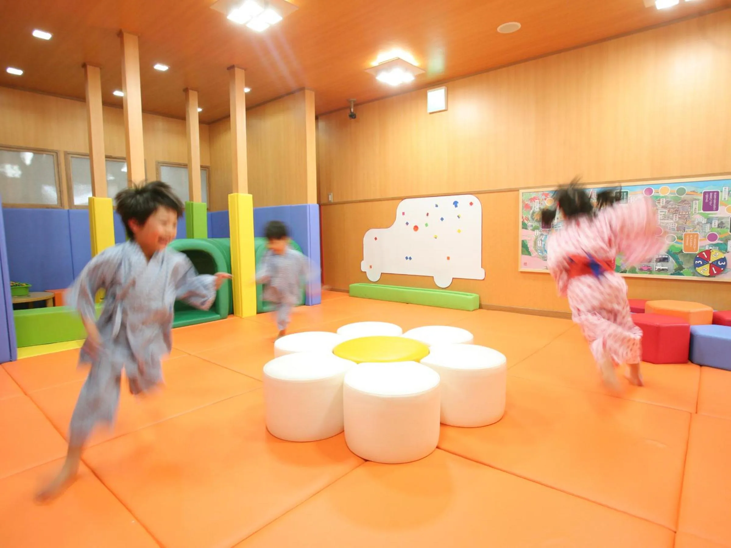 Children play ground in Arima Onsen Motoyu Ryuusenkaku
