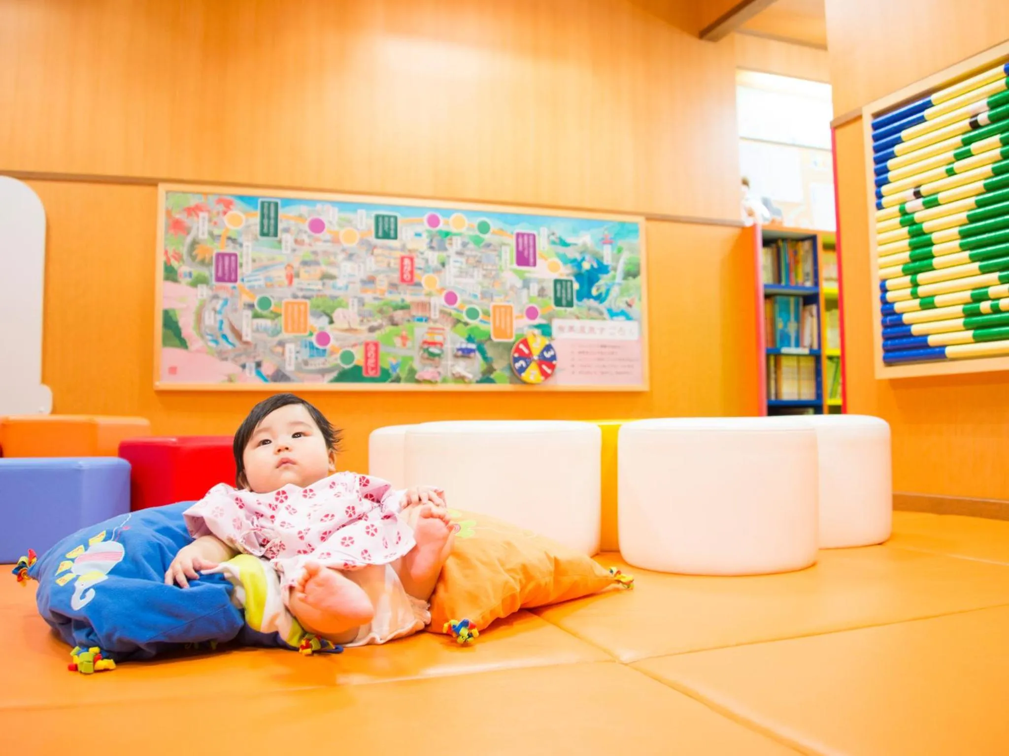 Children play ground in Arima Onsen Motoyu Ryuusenkaku