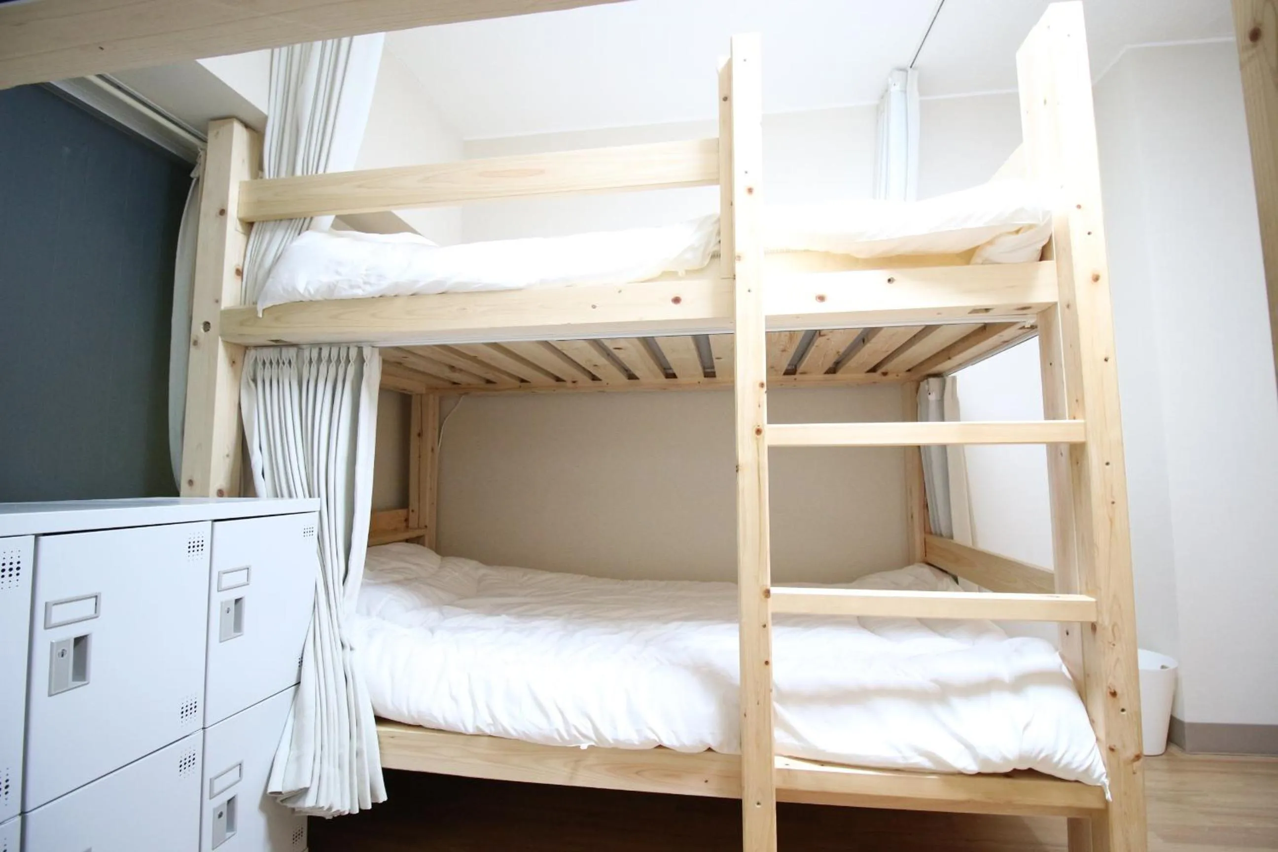 bunk bed, Bed in Glocal Nagoya Backpackers Hostel