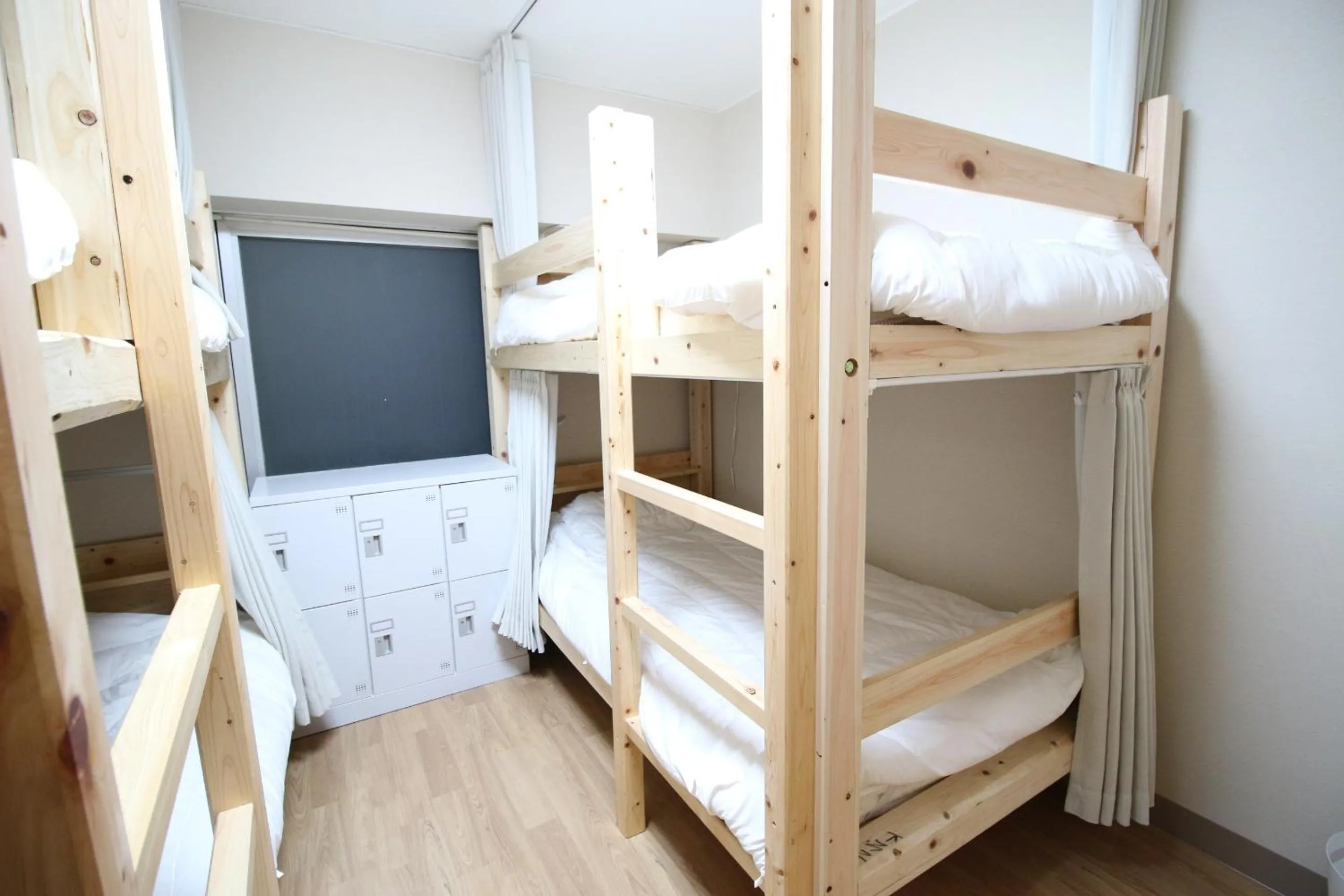 bunk bed, Bed in Glocal Nagoya Backpackers Hostel