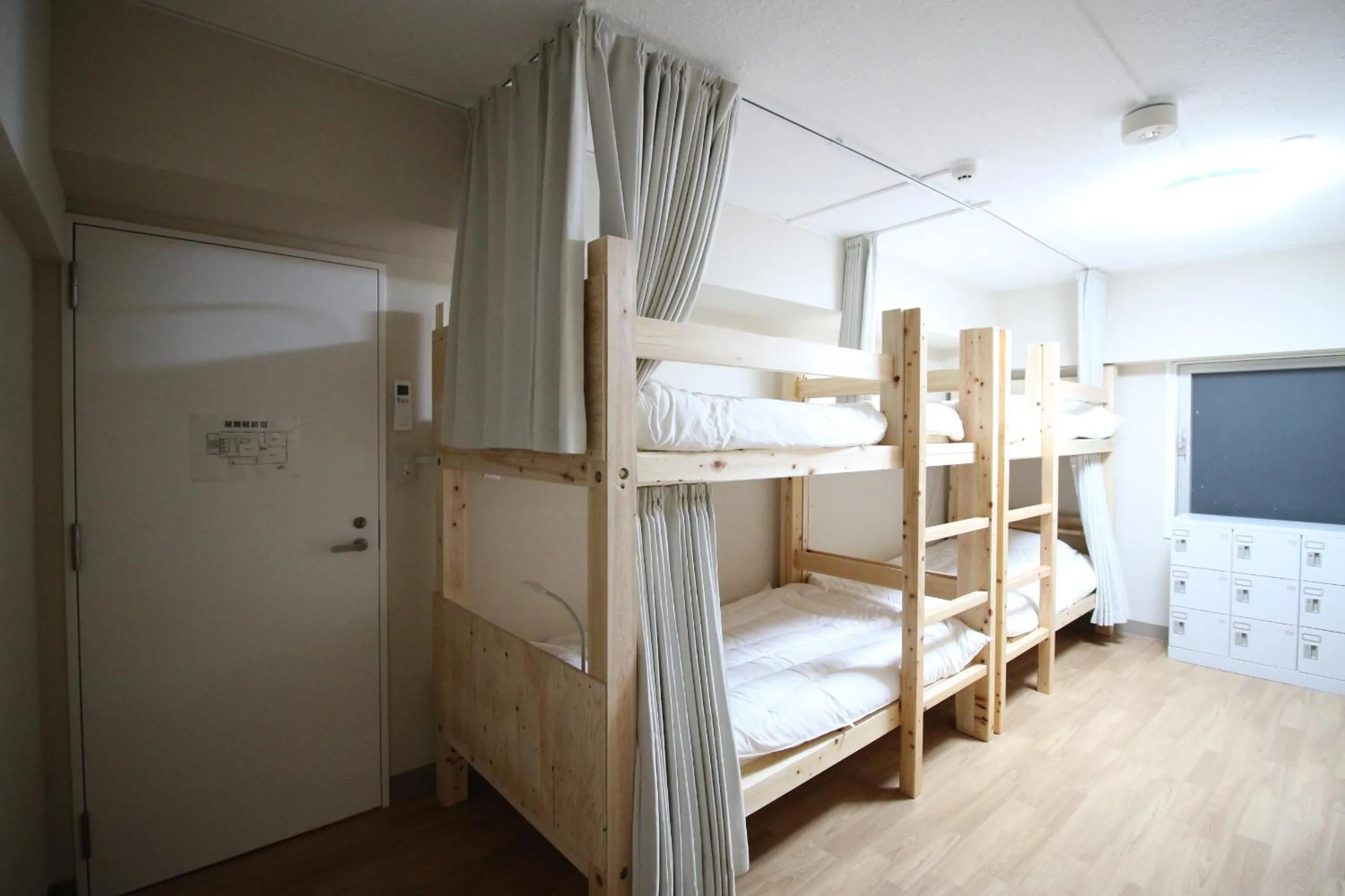 bunk bed, Bed in Glocal Nagoya Backpackers Hostel