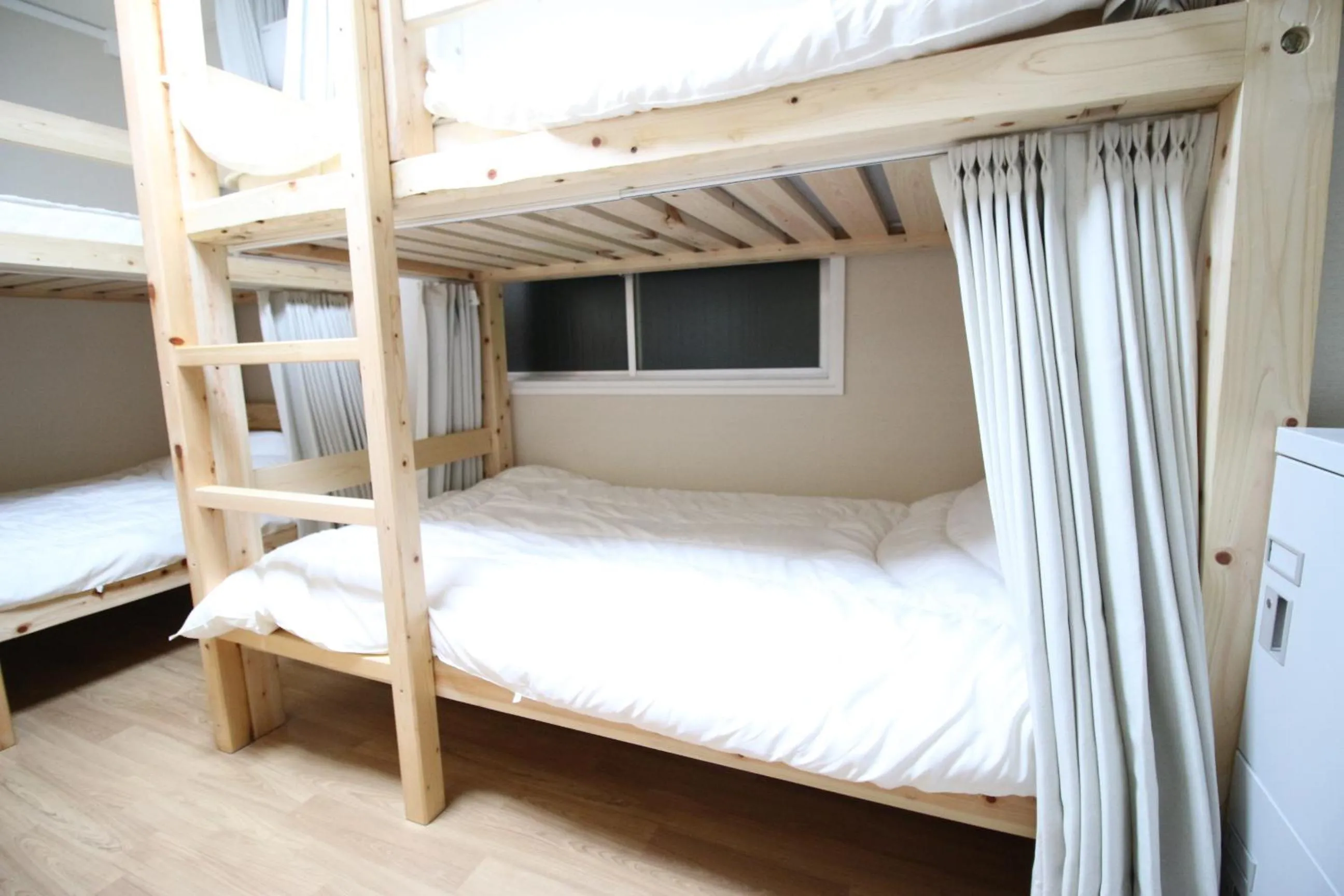 bunk bed, Bed in Glocal Nagoya Backpackers Hostel