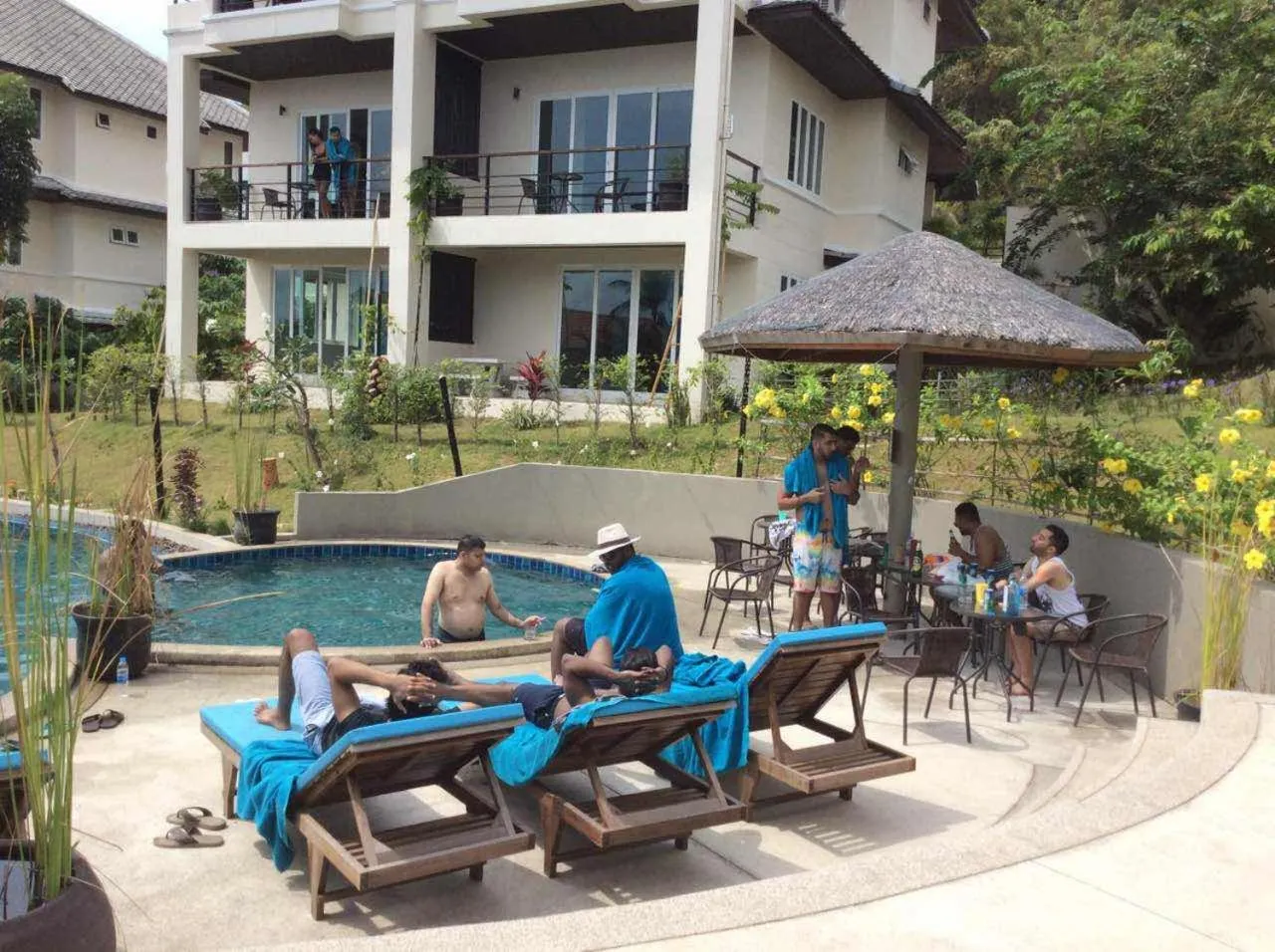 group of guests in TROPICA - Villas Resort