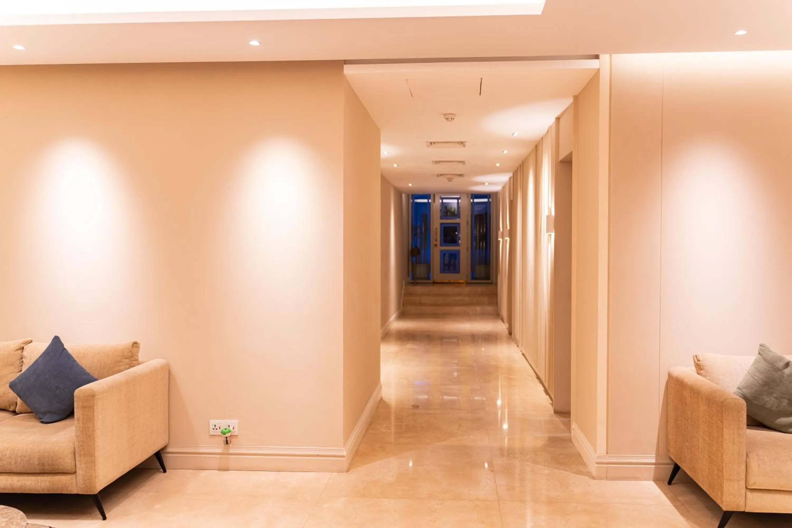 Seating area in Royal Park Residence Hotel