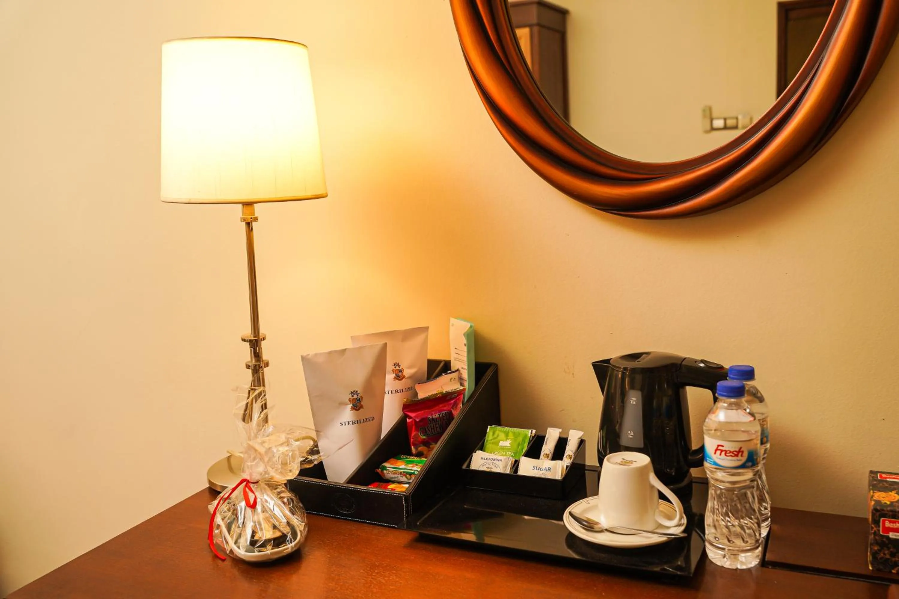 Coffee/tea facilities in Royal Park Residence Hotel