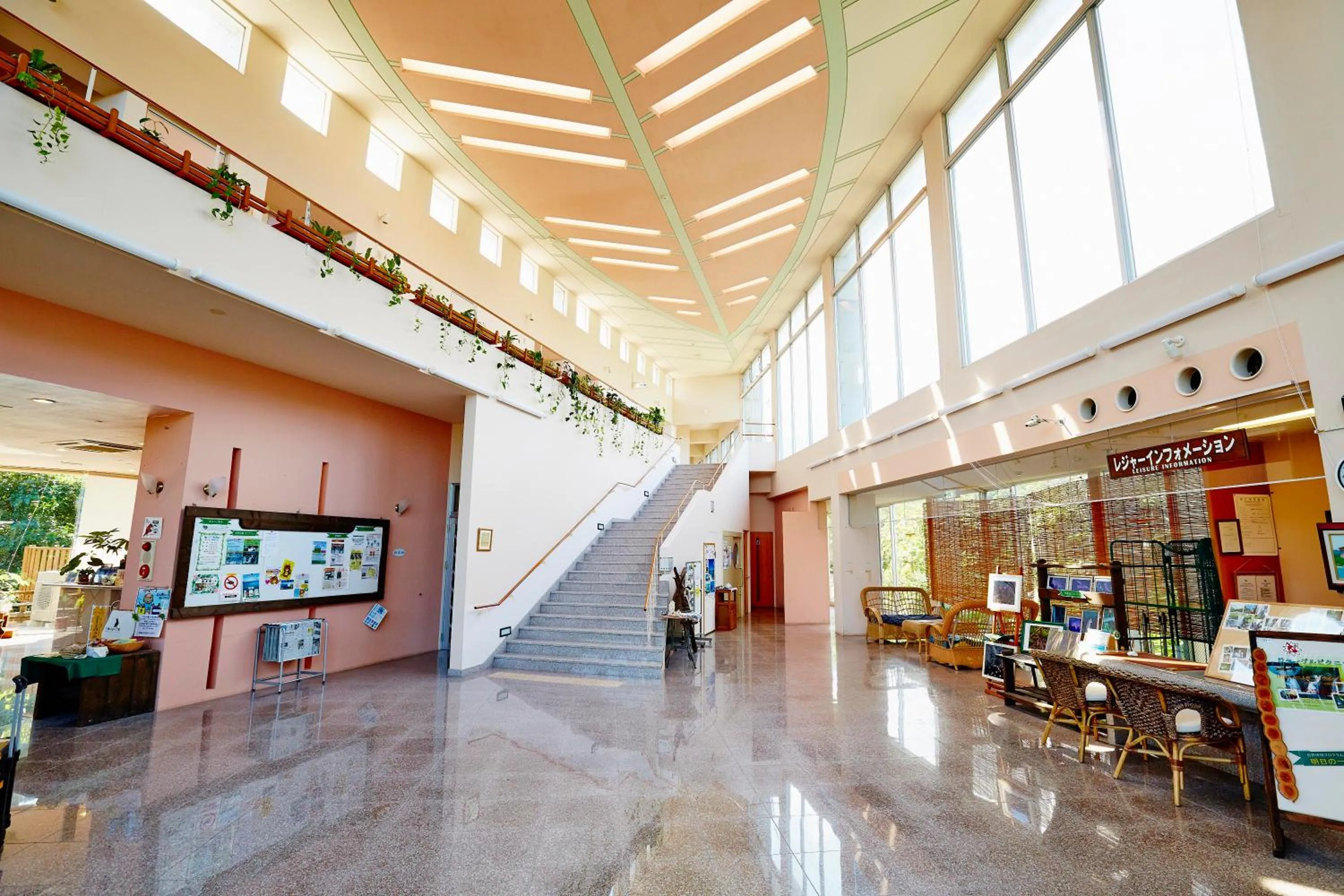 Lobby or reception in Iriomotejima-Jungle Hotel Painumaya