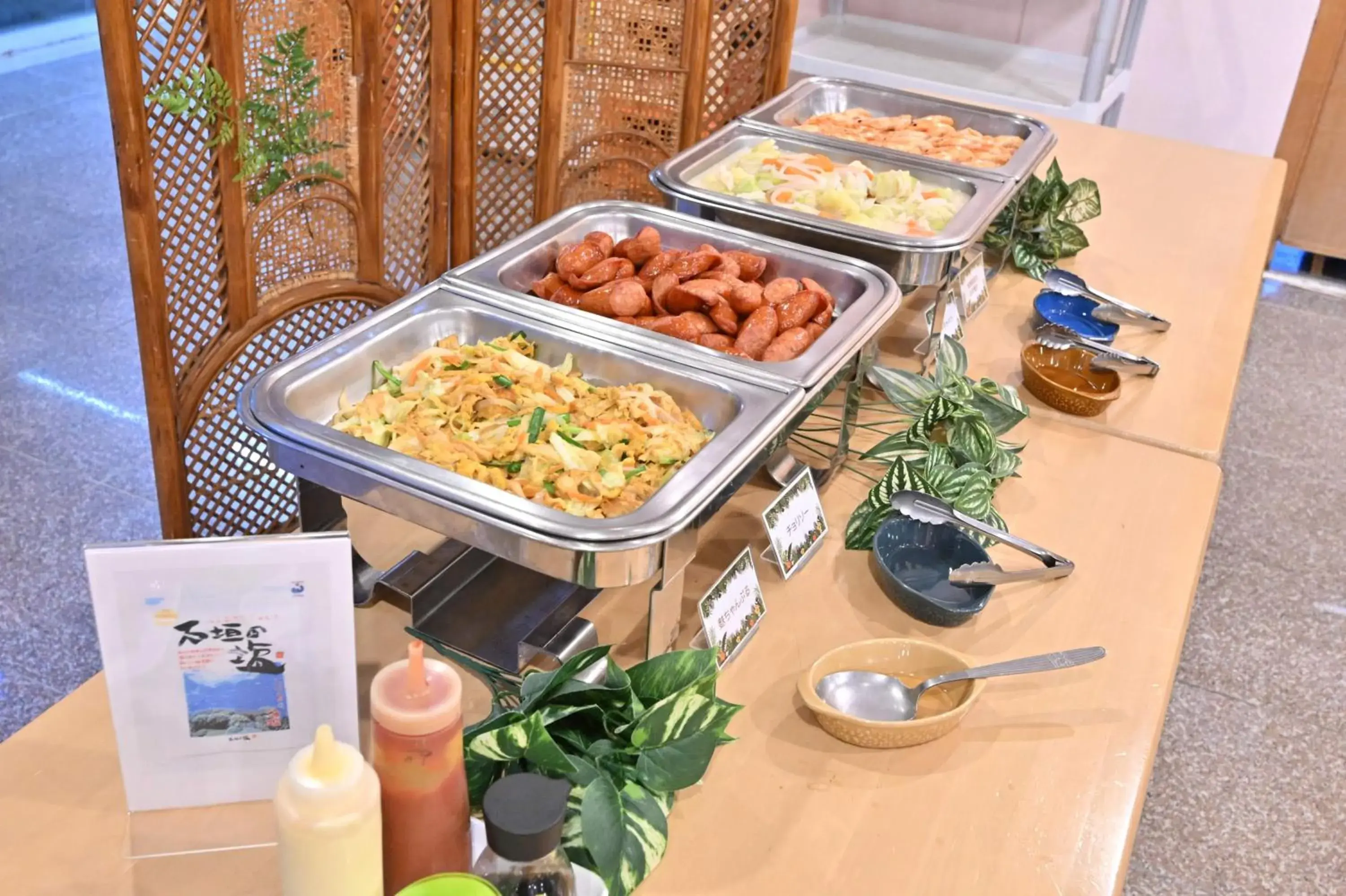 Breakfast in Iriomotejima-Jungle Hotel Painumaya Breakfast in Iriomotejima-Jungle Hotel Painumaya