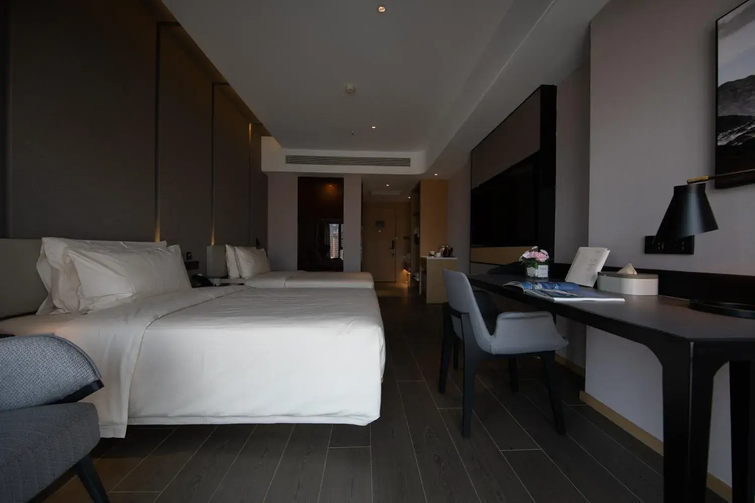 Bed in Atour Hotel Tianjin University Haiguang Temple Bed in Atour Hotel Tianjin University Haiguang Temple