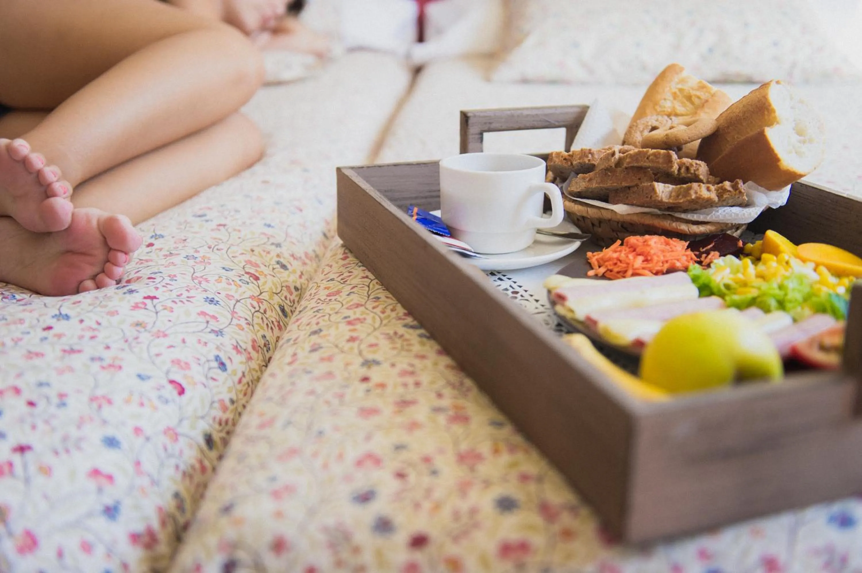 Food close-up, Bed in Suites Los Telares - Adults Recommended