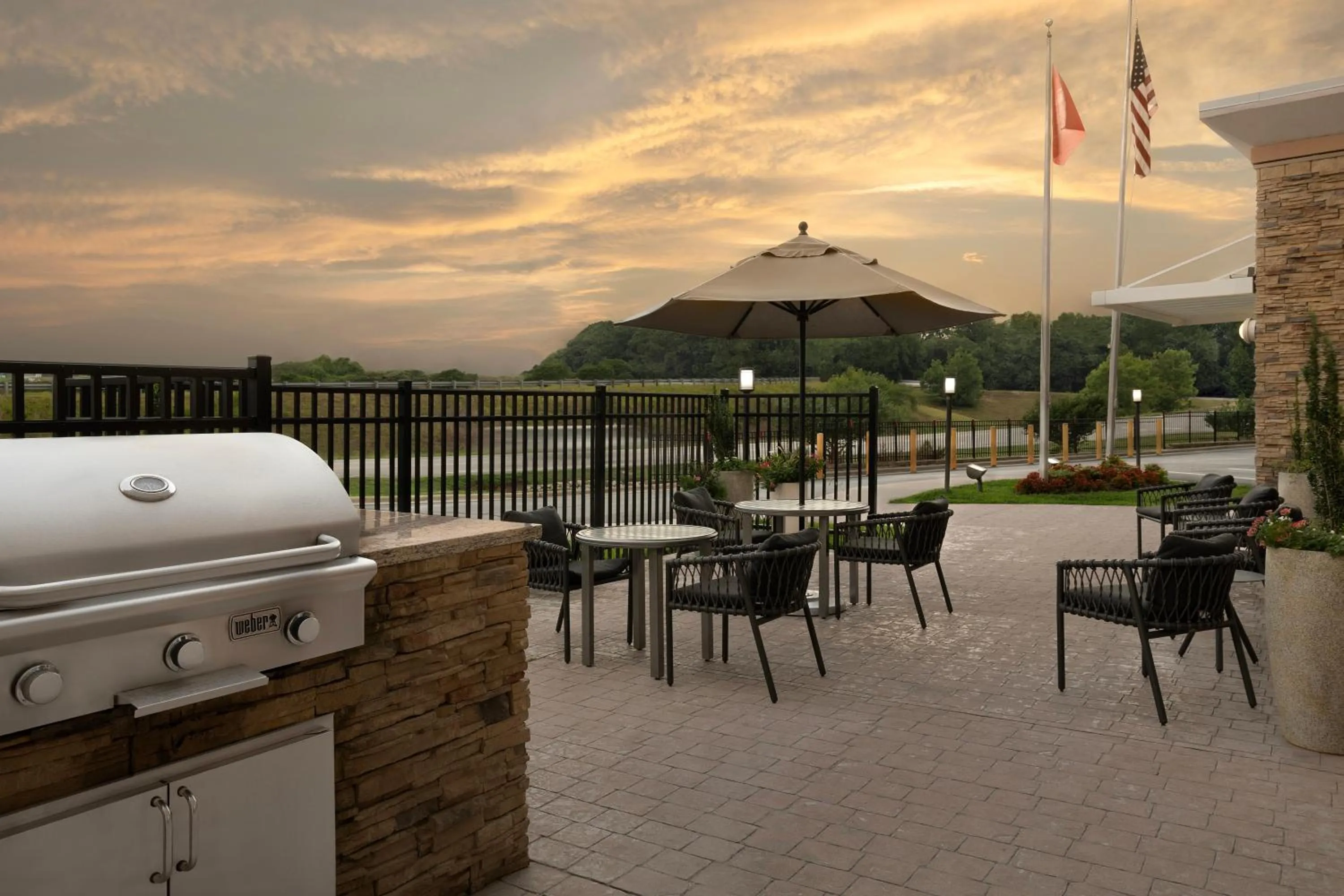 Patio in TownePlace Suites by Marriott Goldsboro