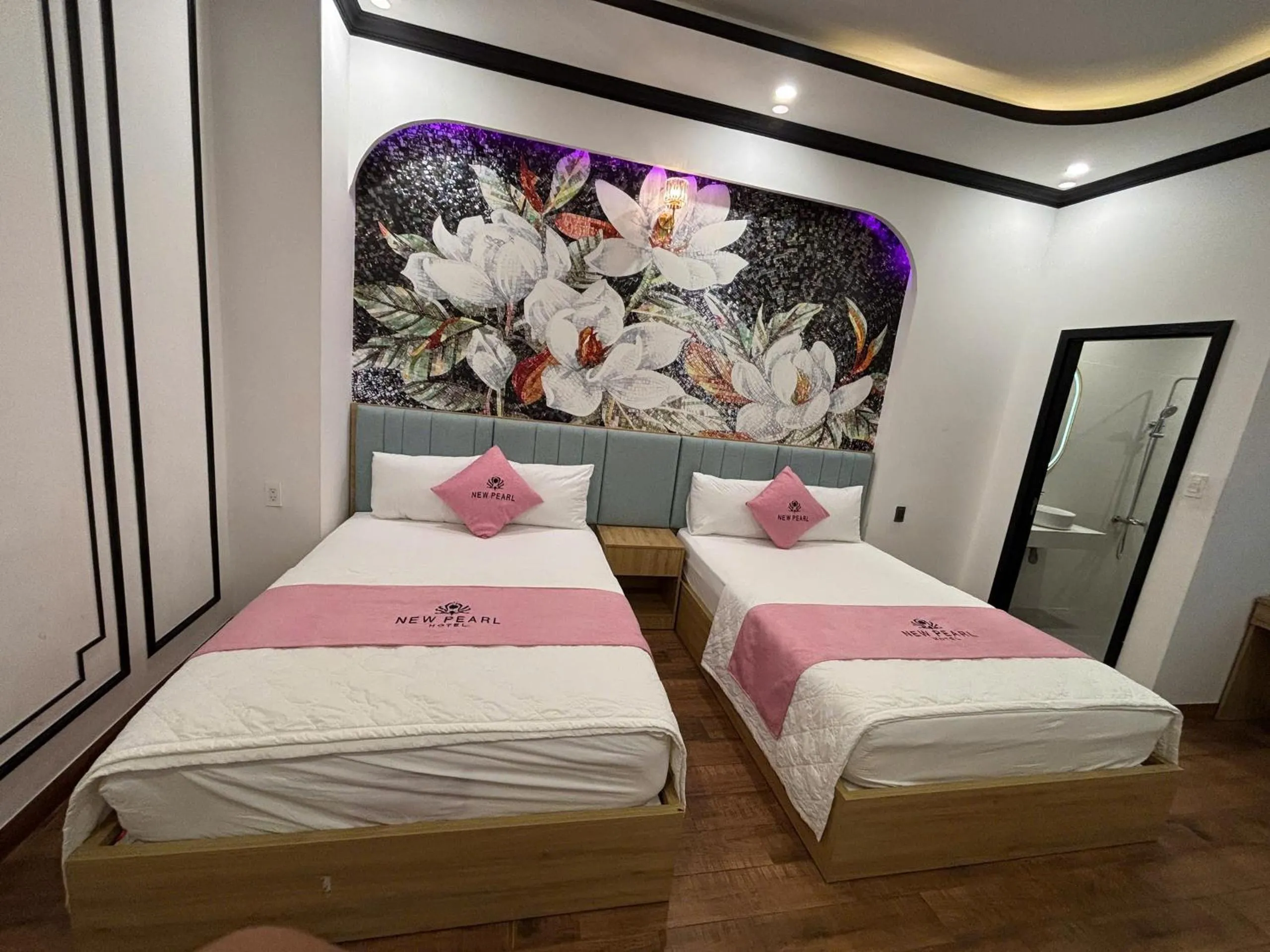 Bedroom, Bed in New Pearl Hotel HCM