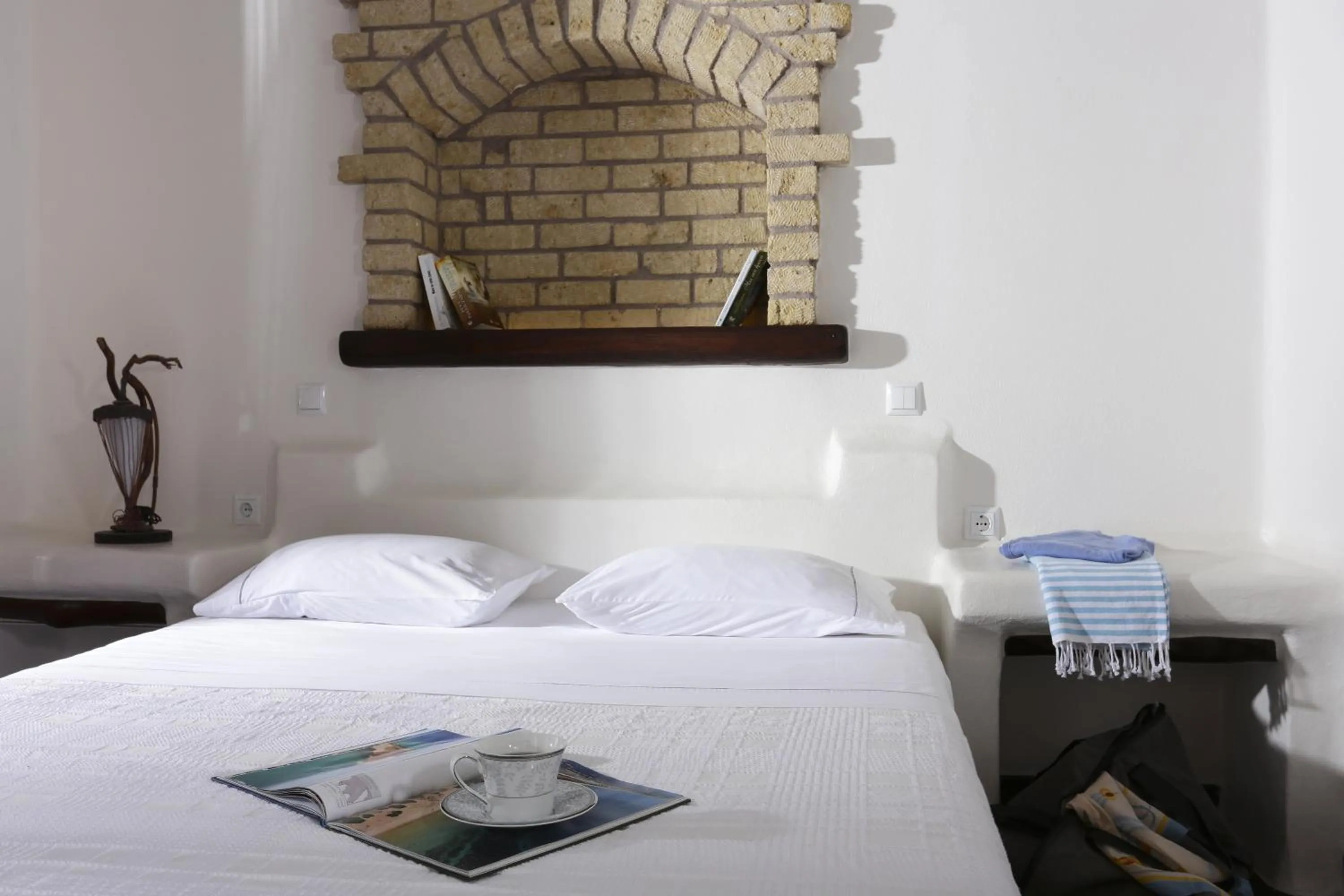 Bedroom in Astrolithos Boutique