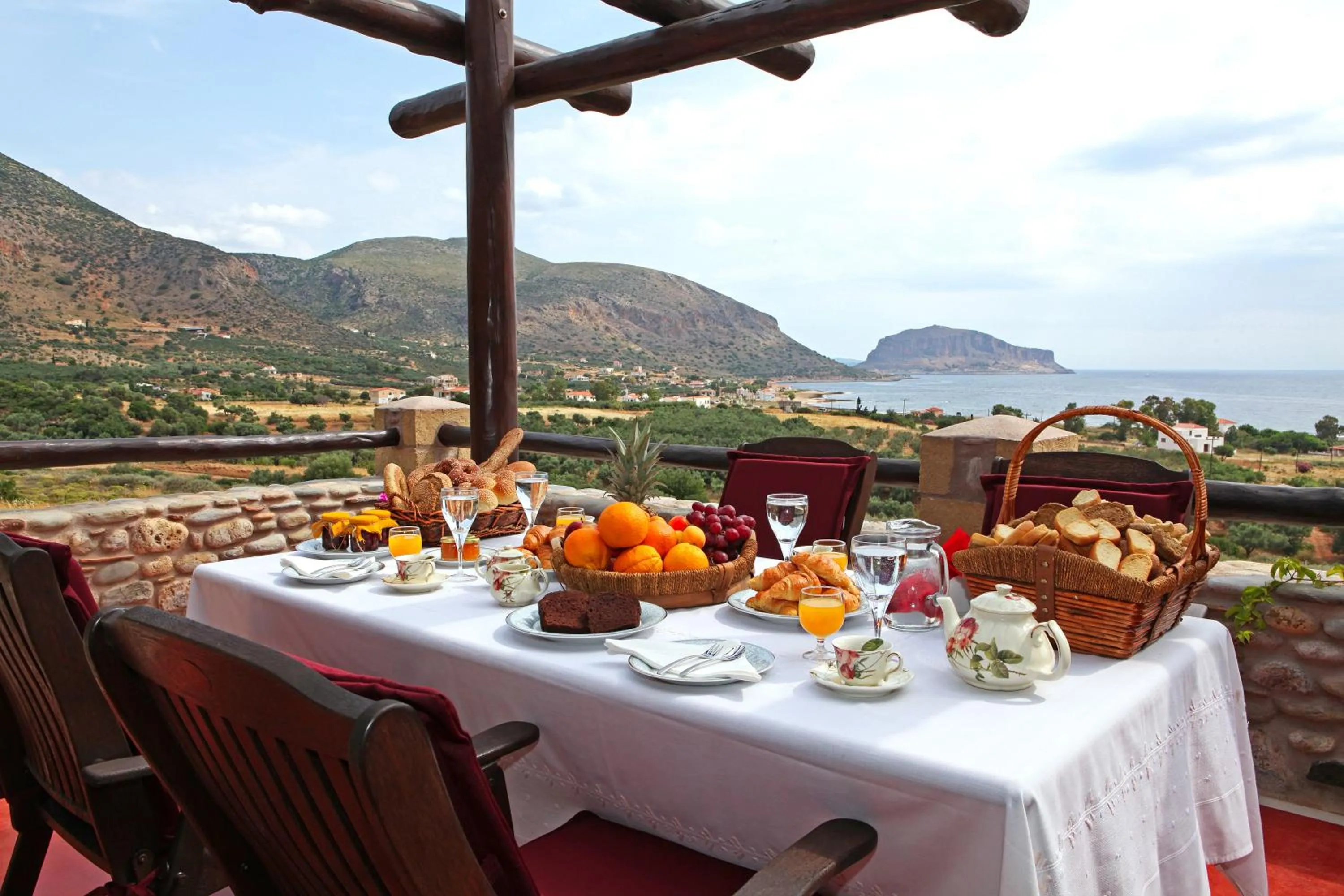 View (from property/room) in Astrolithos Boutique