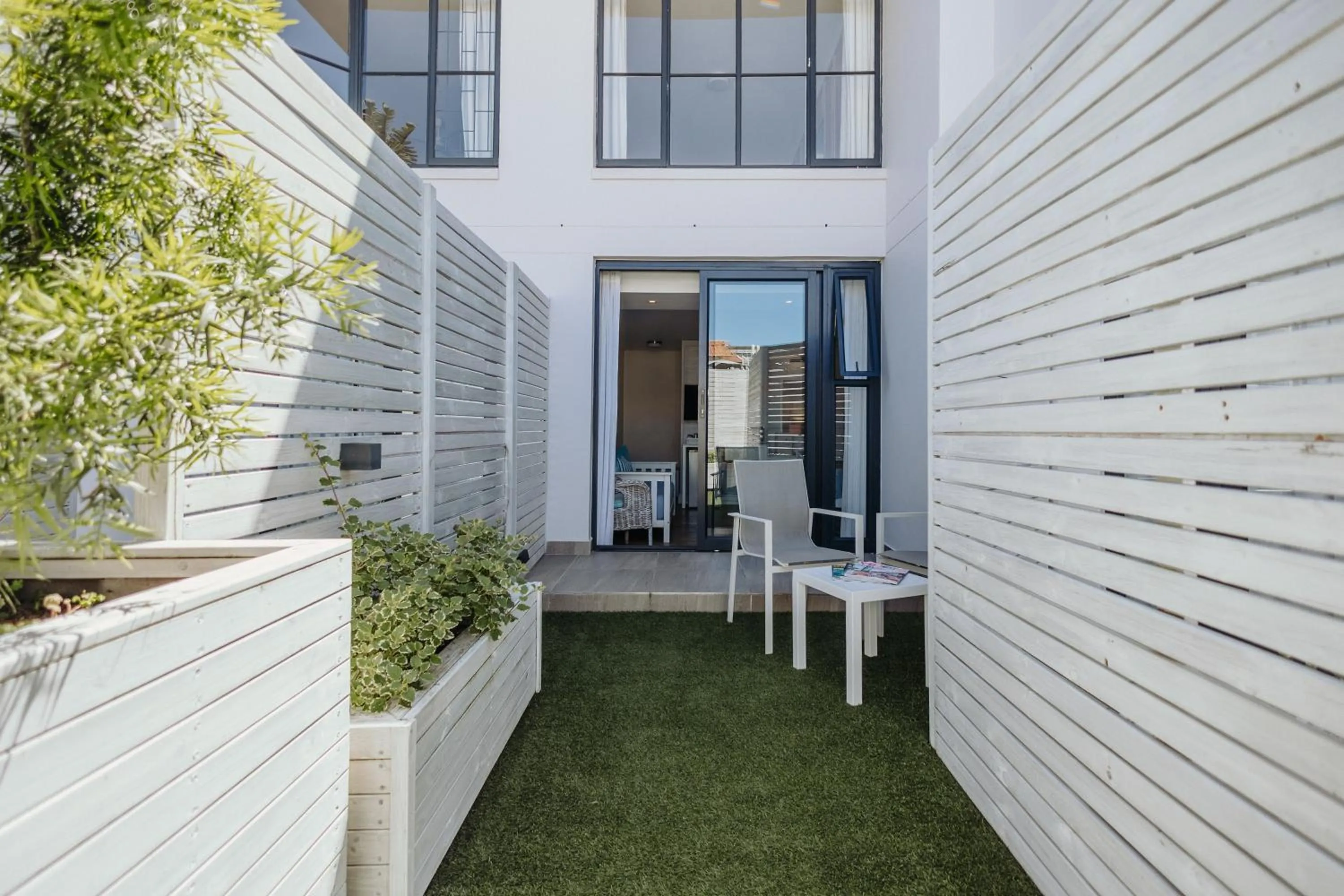 Patio in Bayview Hotel