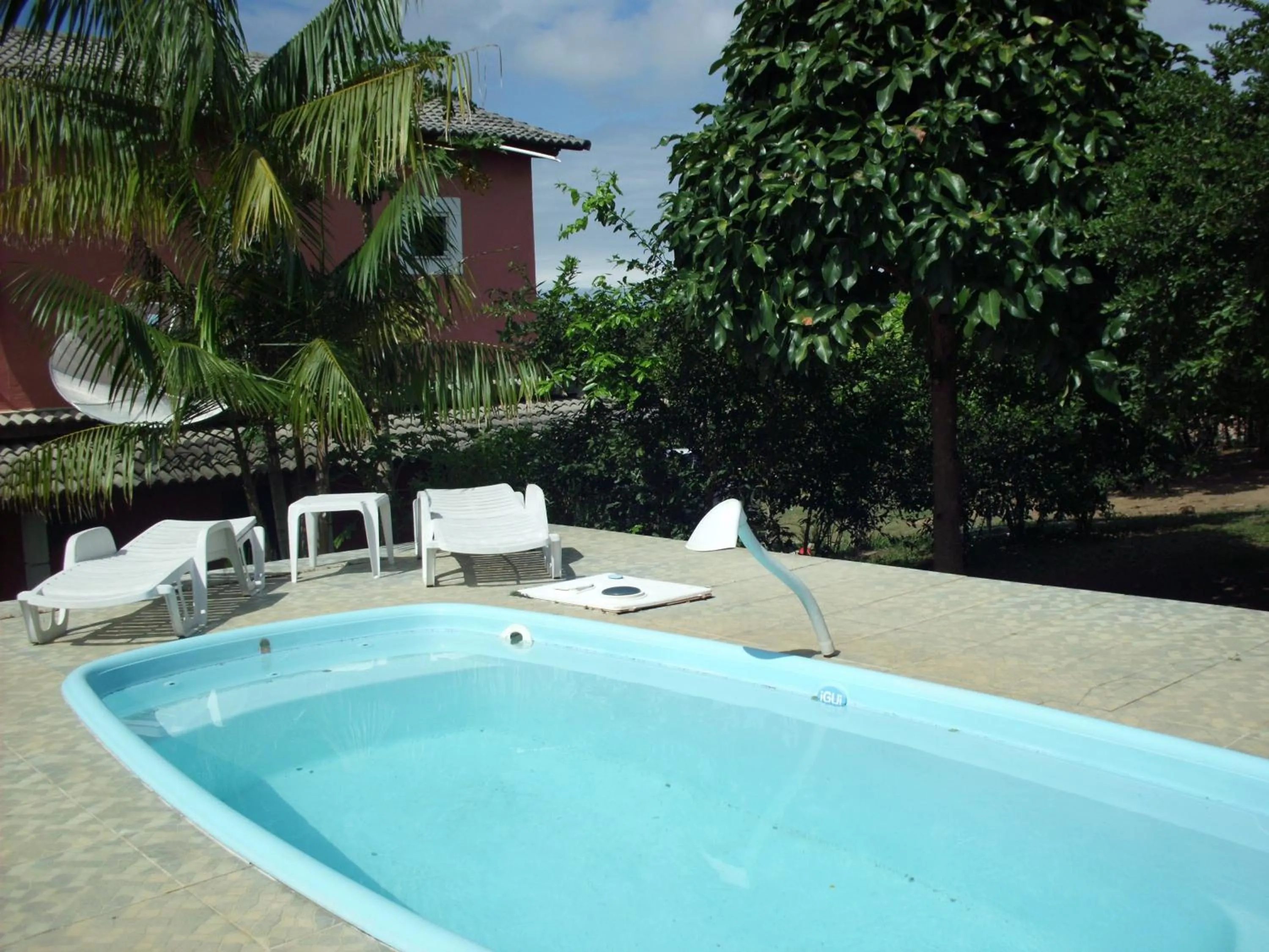 On site in Pousada Pimenta Rosa