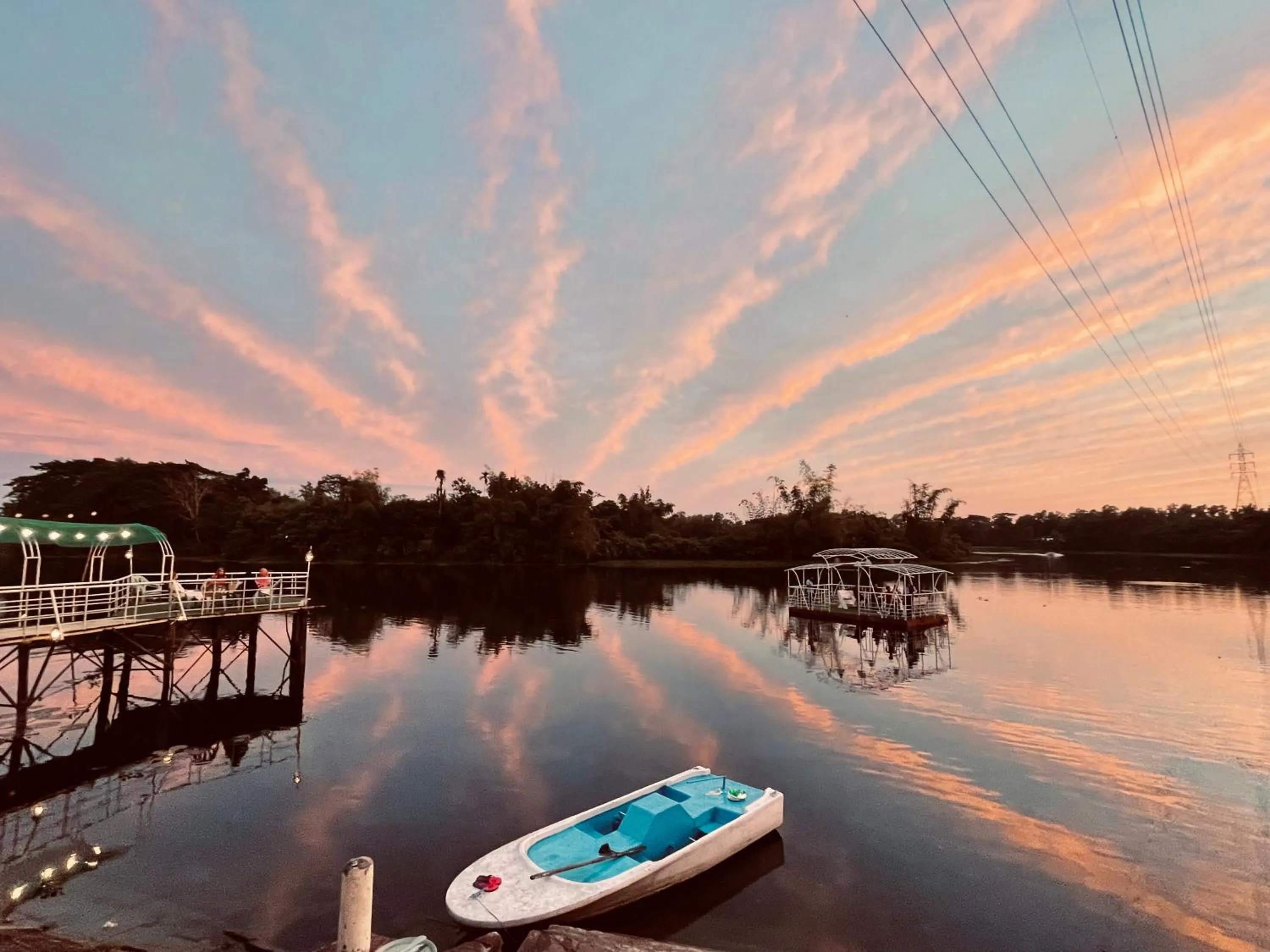 Lake view in Rangauti Resort