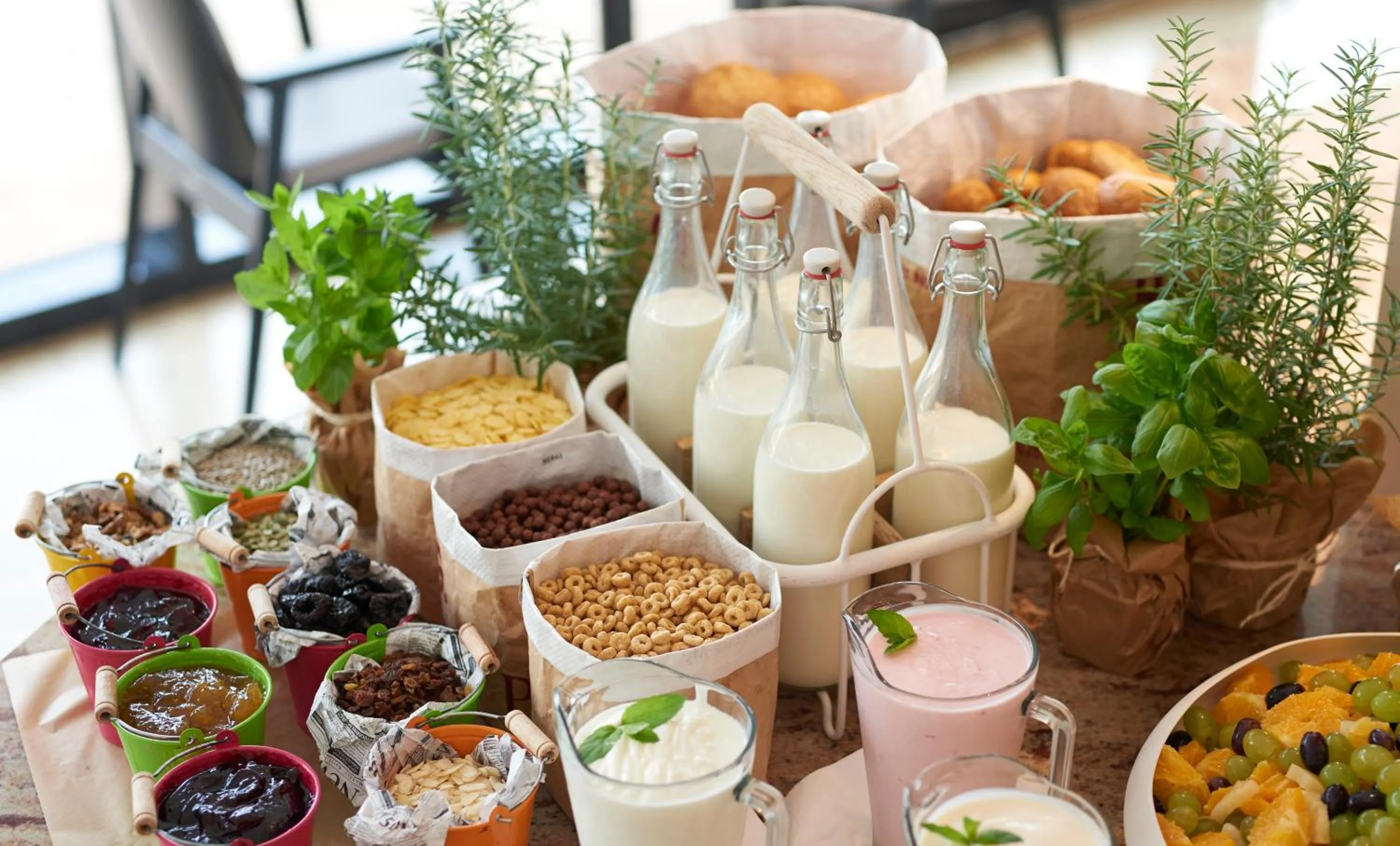 Food and drinks in Baltic Park Molo Apartments by Zdrojowa