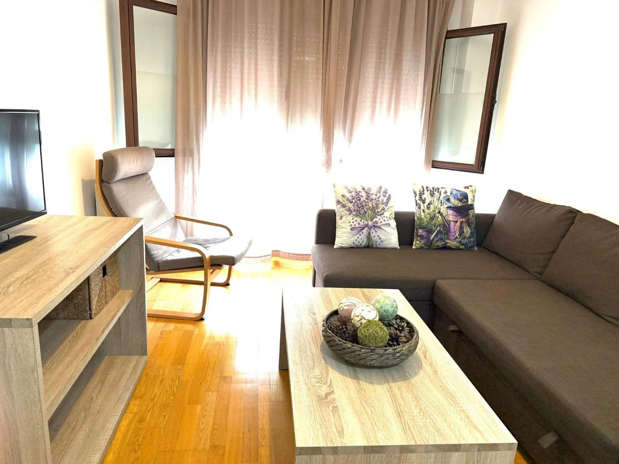Living room in Apartamentos El Caxigu