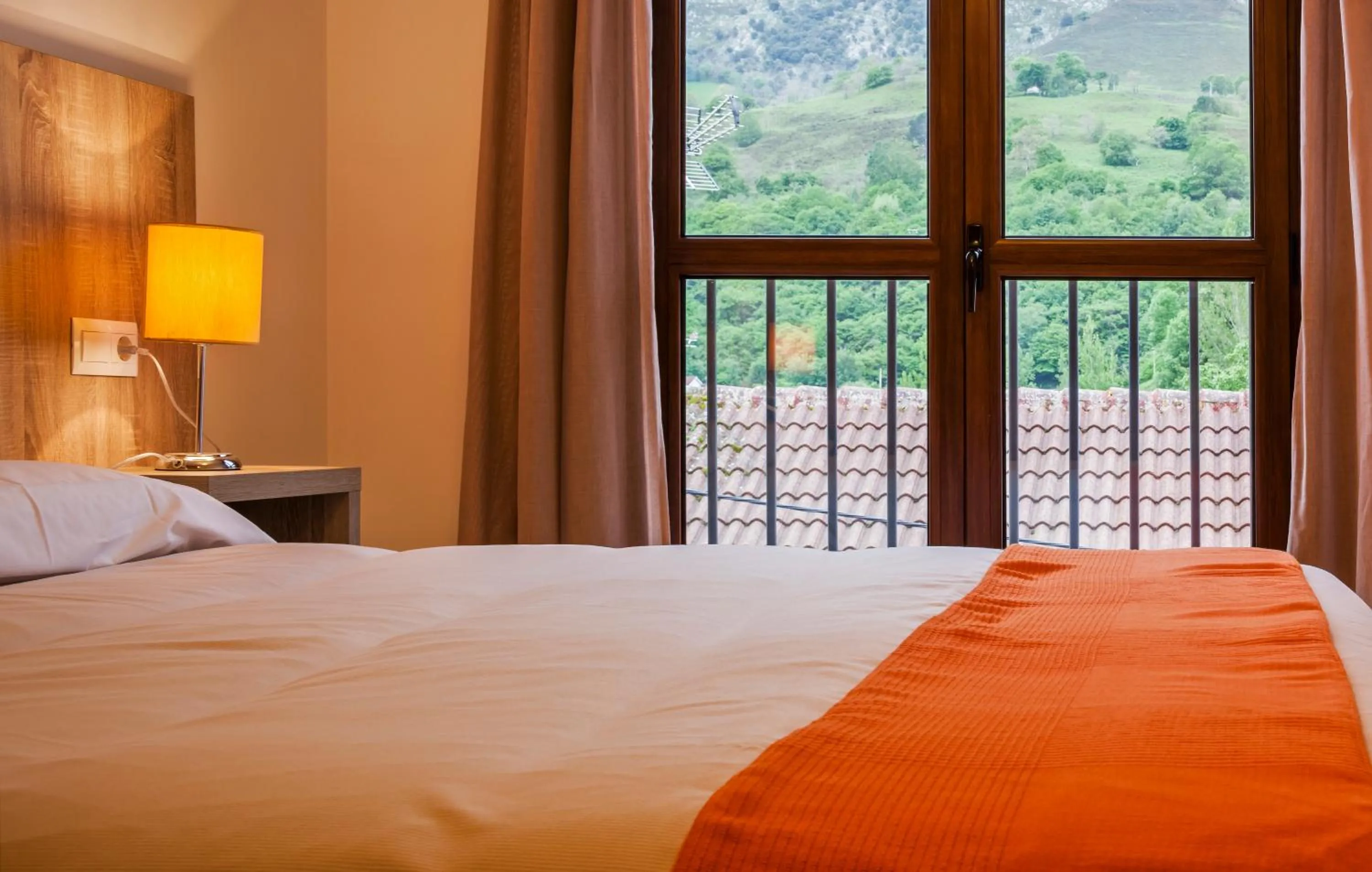 View (from property/room), Bed in Apartamentos El Caxigu