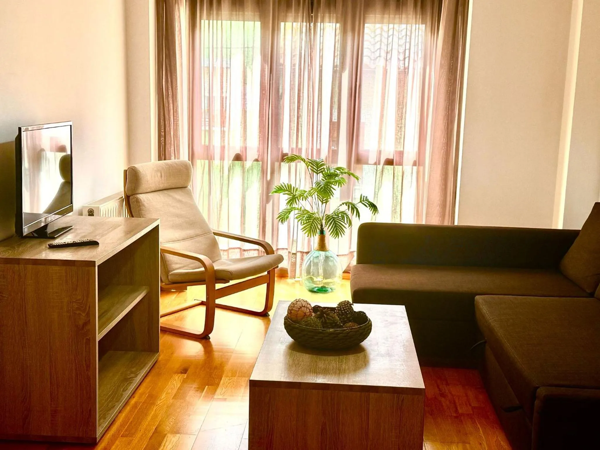 Living room in Apartamentos El Caxigu