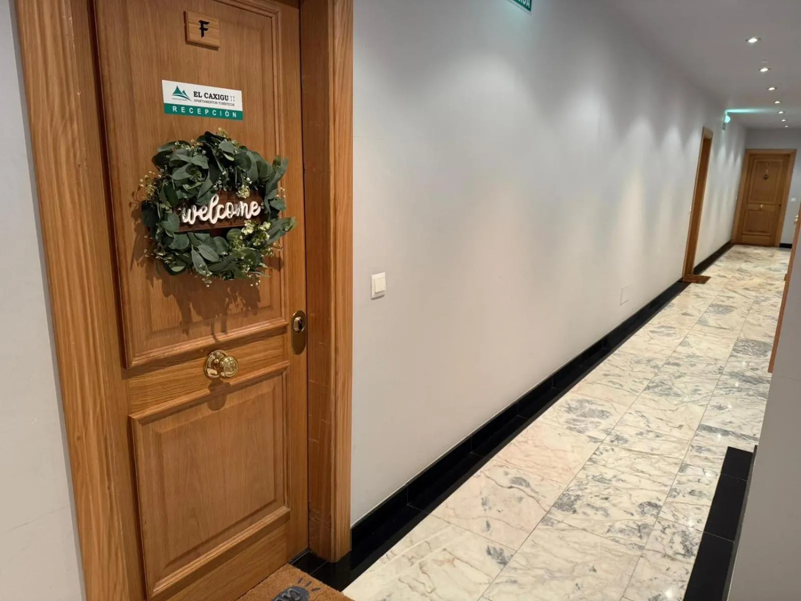 Lobby or reception in Apartamentos El Caxigu