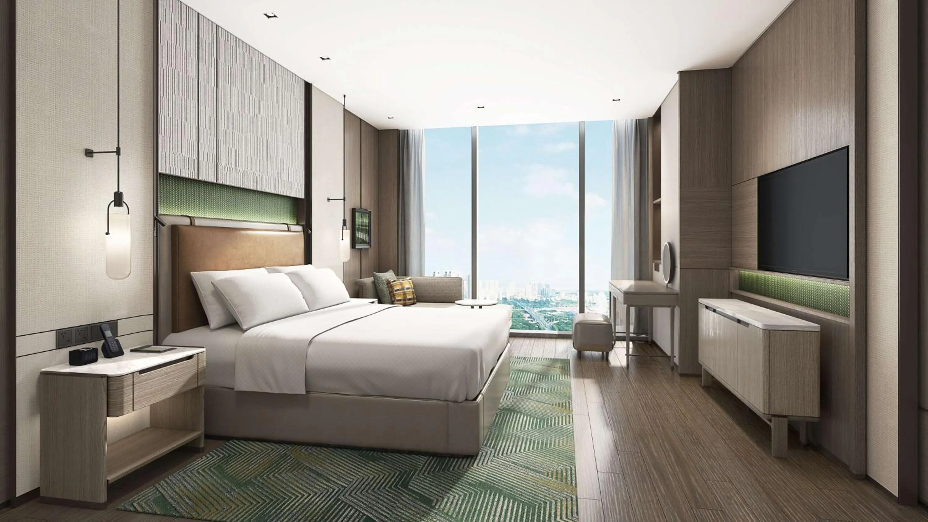 Bed in Doubletree By Hilton Zhengzhou East