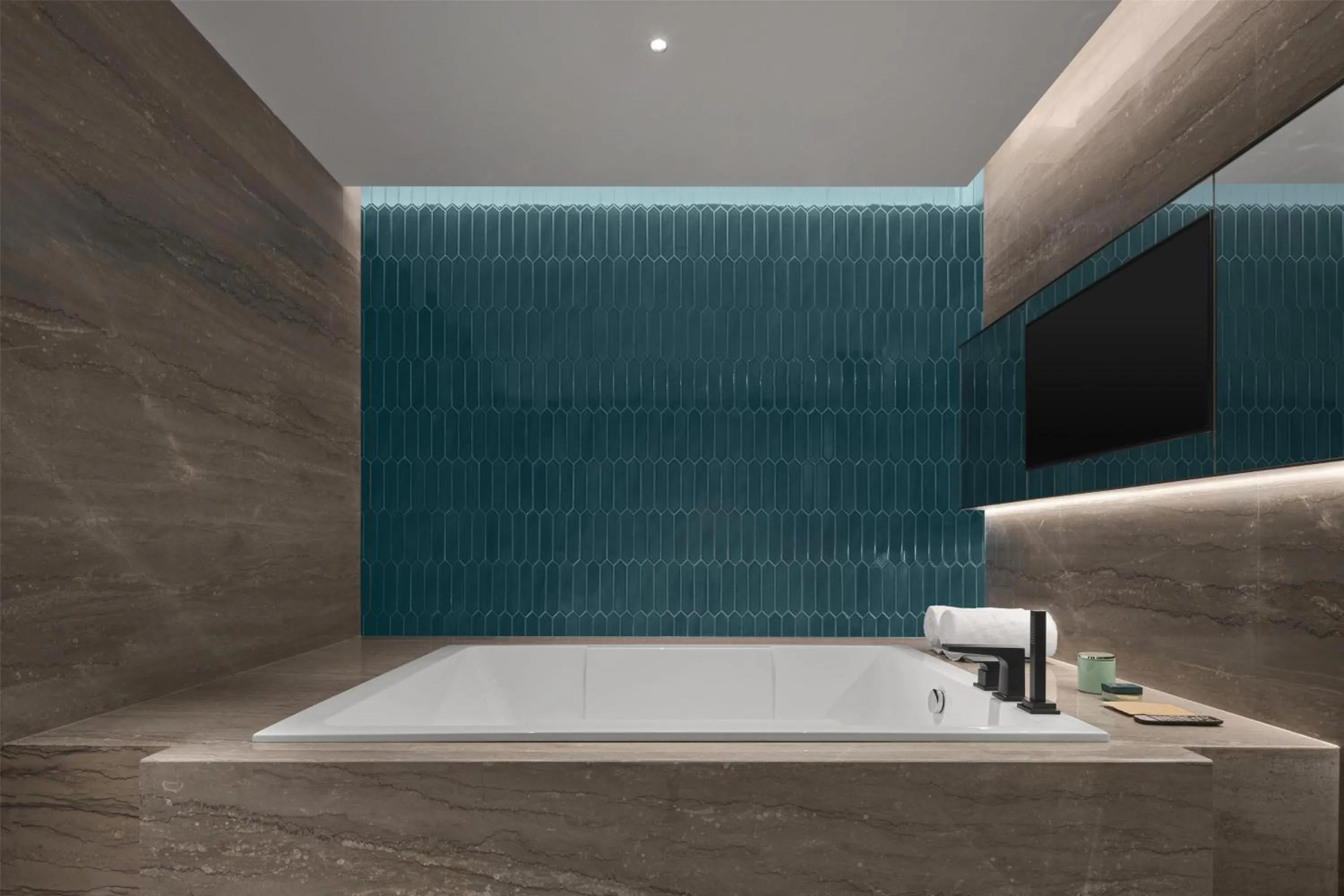 Bathroom in Doubletree By Hilton Zhengzhou East