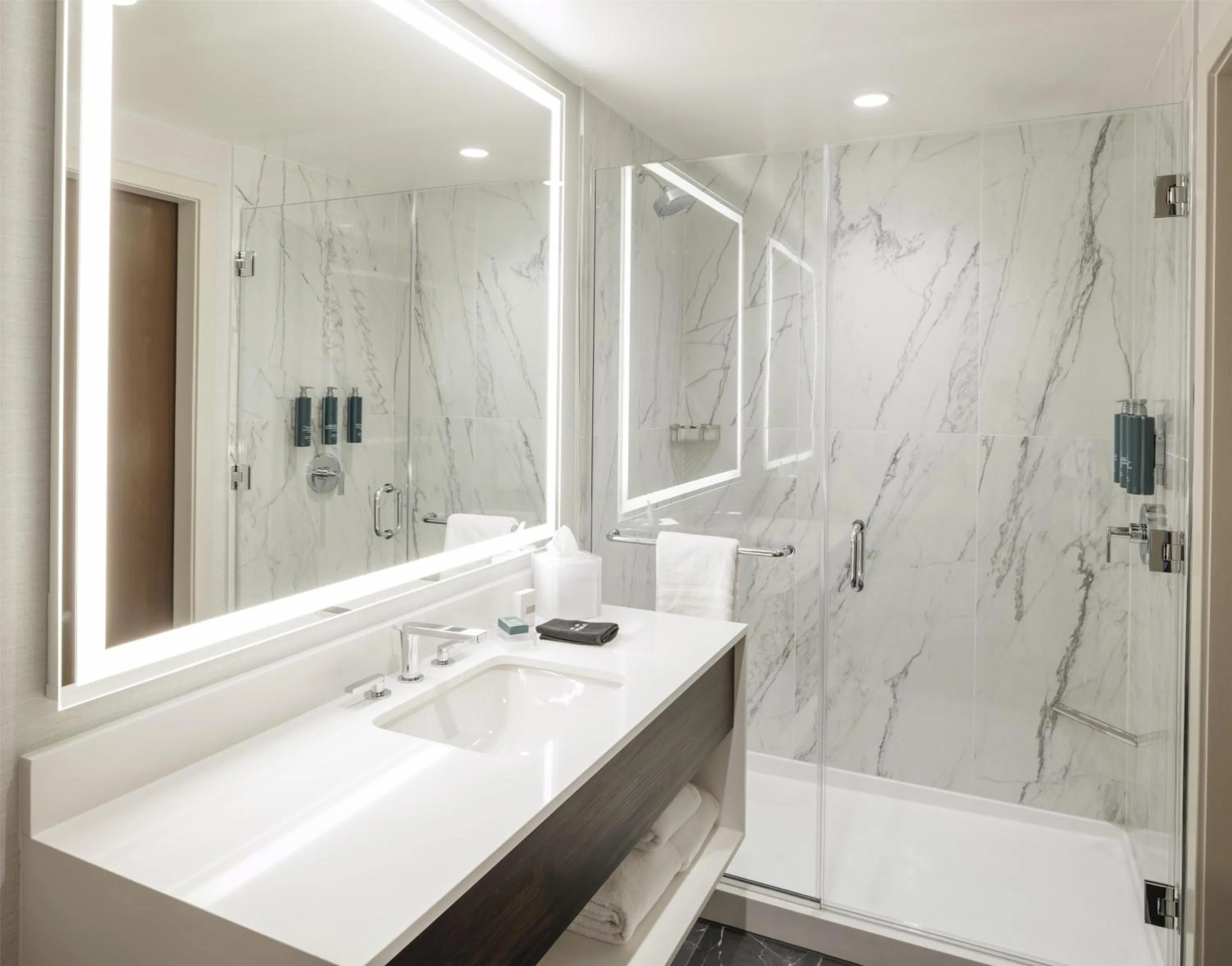 Bathroom in Hilton Arlington Rosslyn The Key