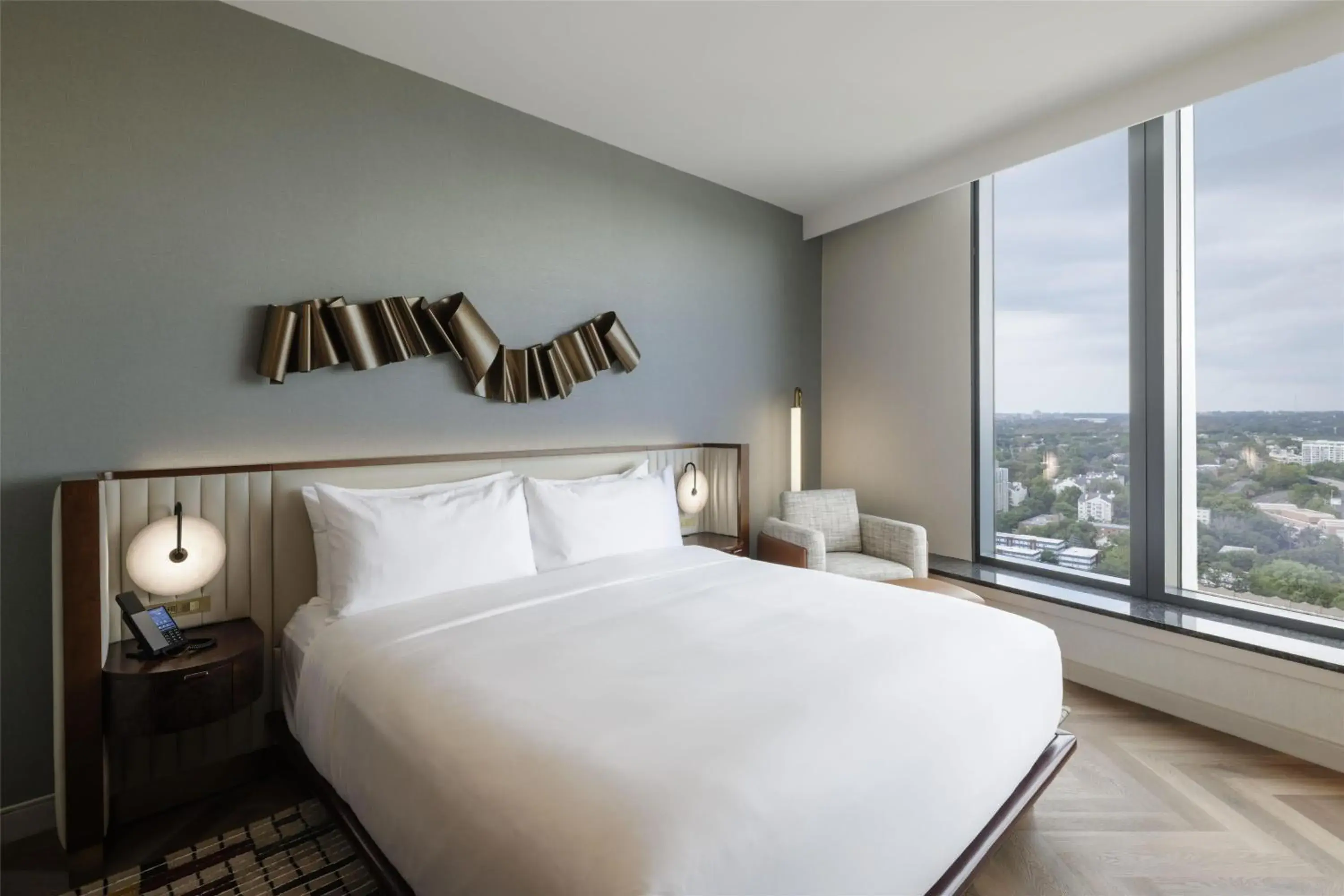 Bed in Hilton Arlington Rosslyn The Key Bed in Hilton Arlington Rosslyn The Key