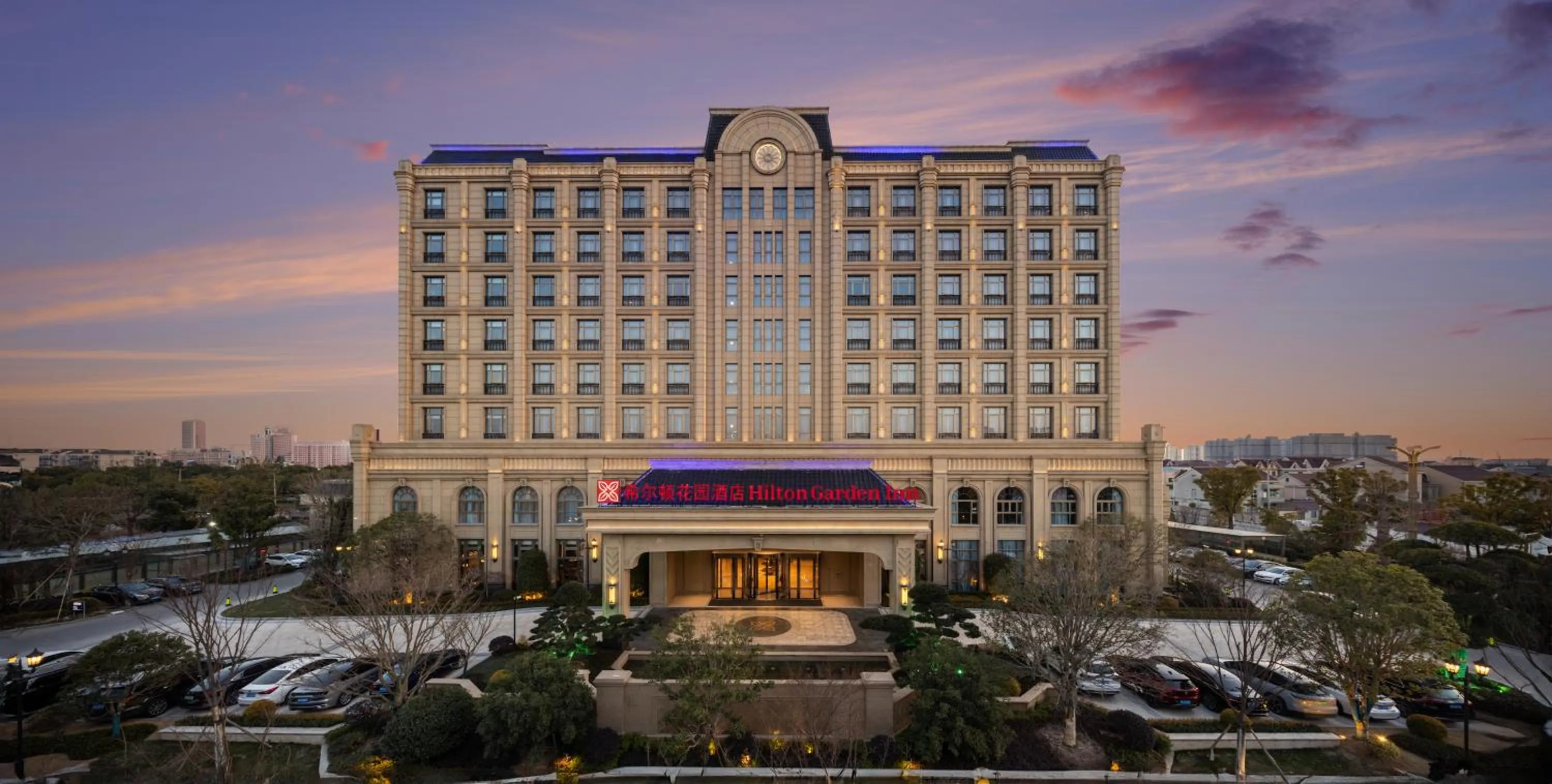 Property building in Hilton Garden Inn Shanghai High-Speed East Railway Station