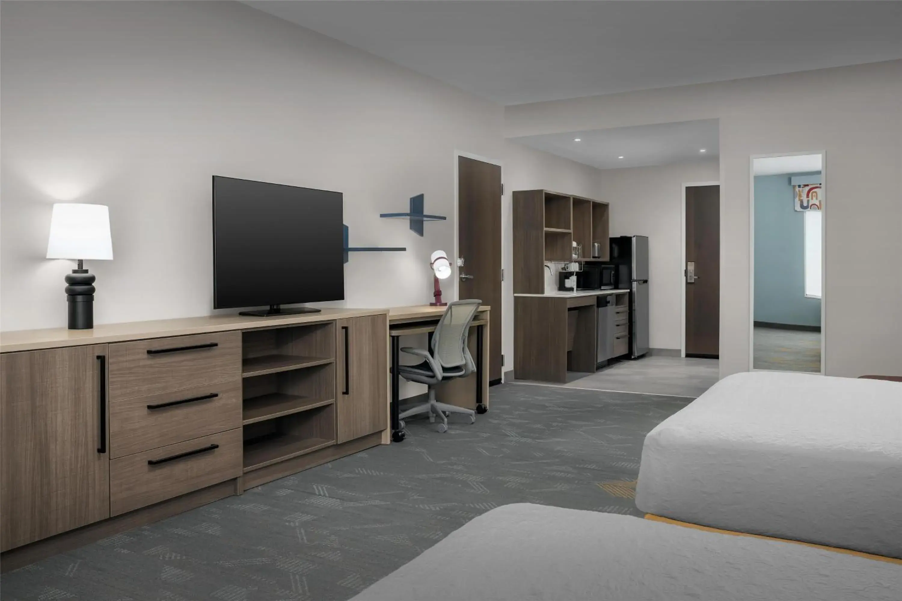 Bedroom, Bed in Home2 Suites By Hilton Tooele Bedroom, Bed in Home2 Suites By Hilton Tooele