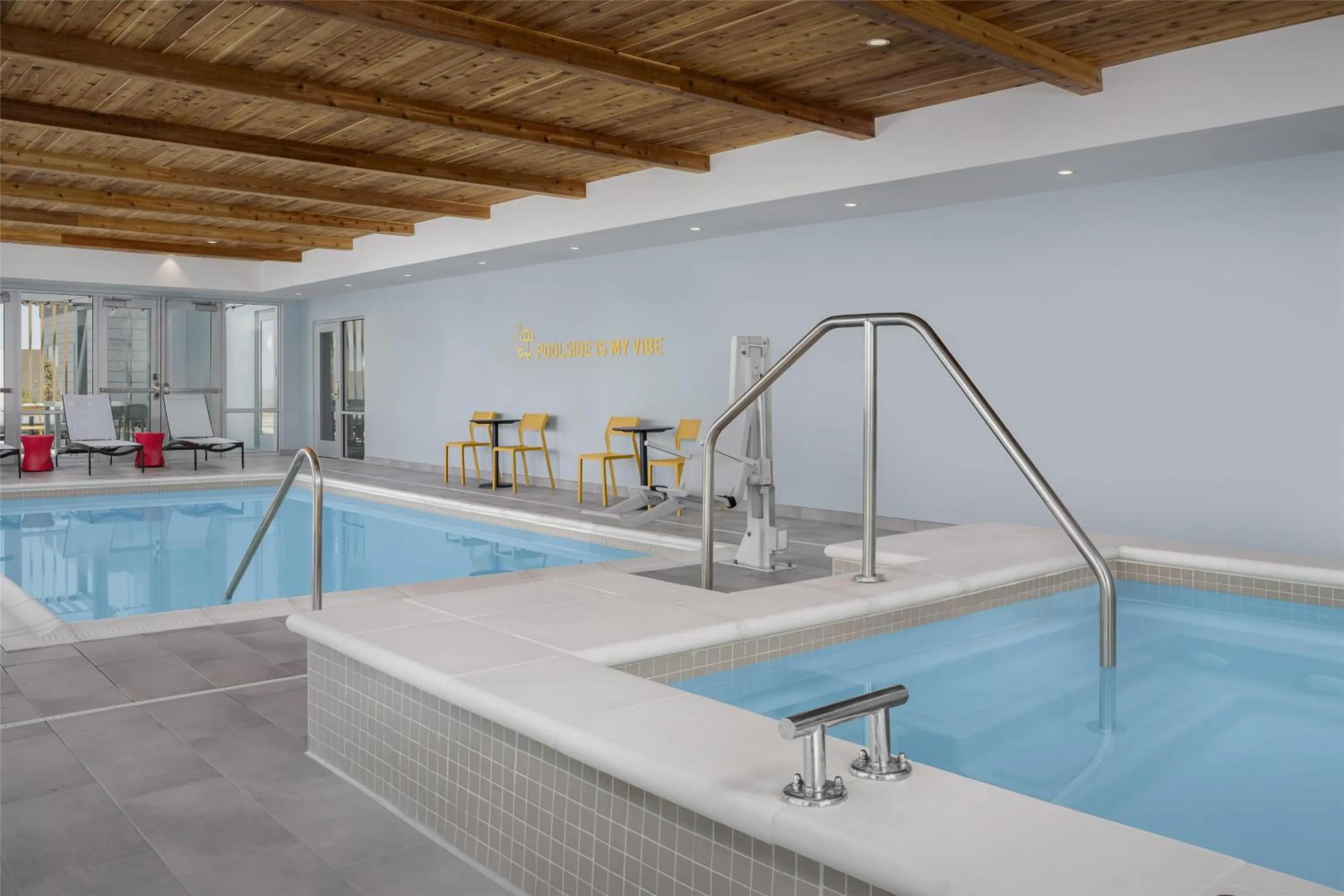 Pool view in Home2 Suites By Hilton Tooele