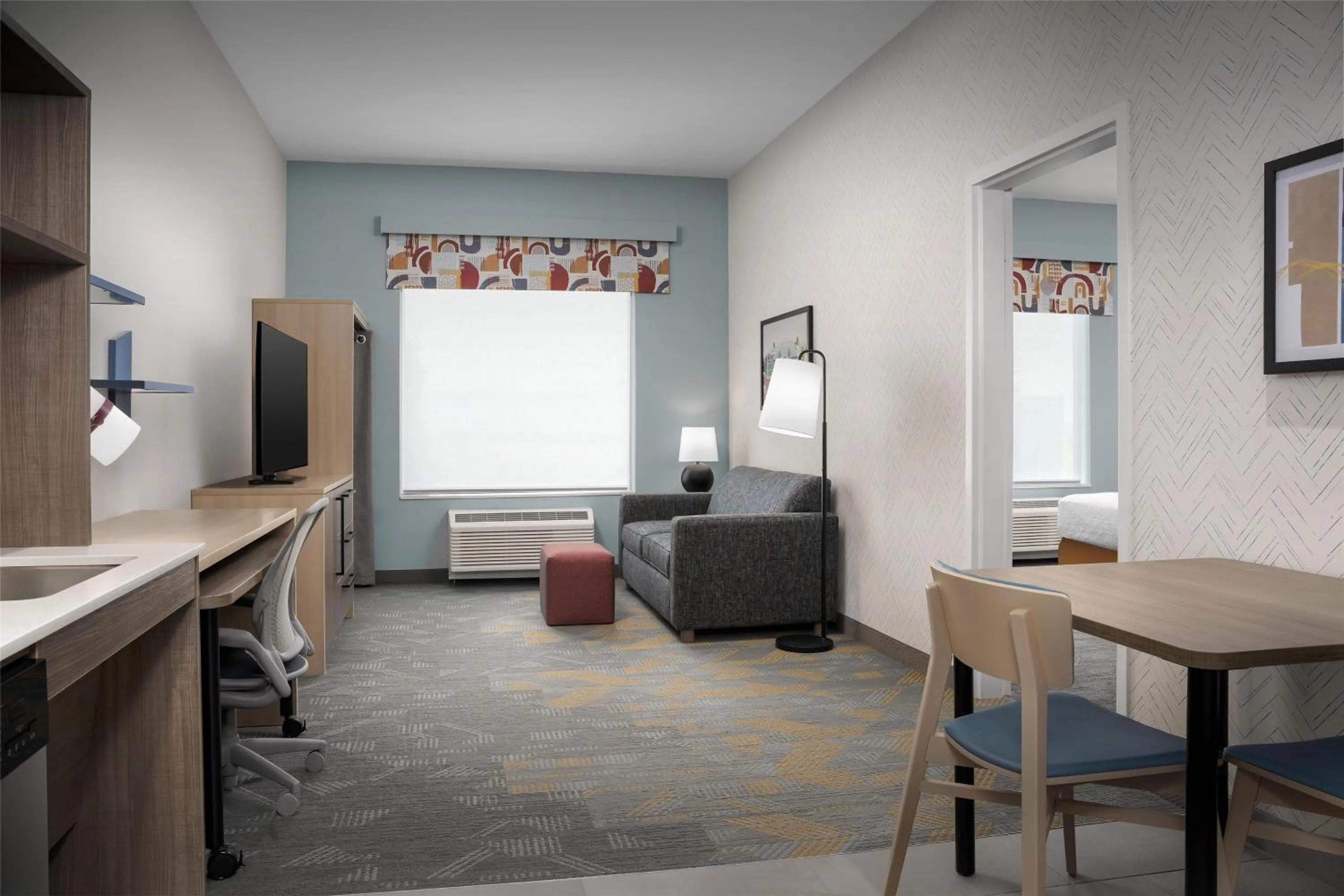 Living room in Home2 Suites By Hilton Tooele