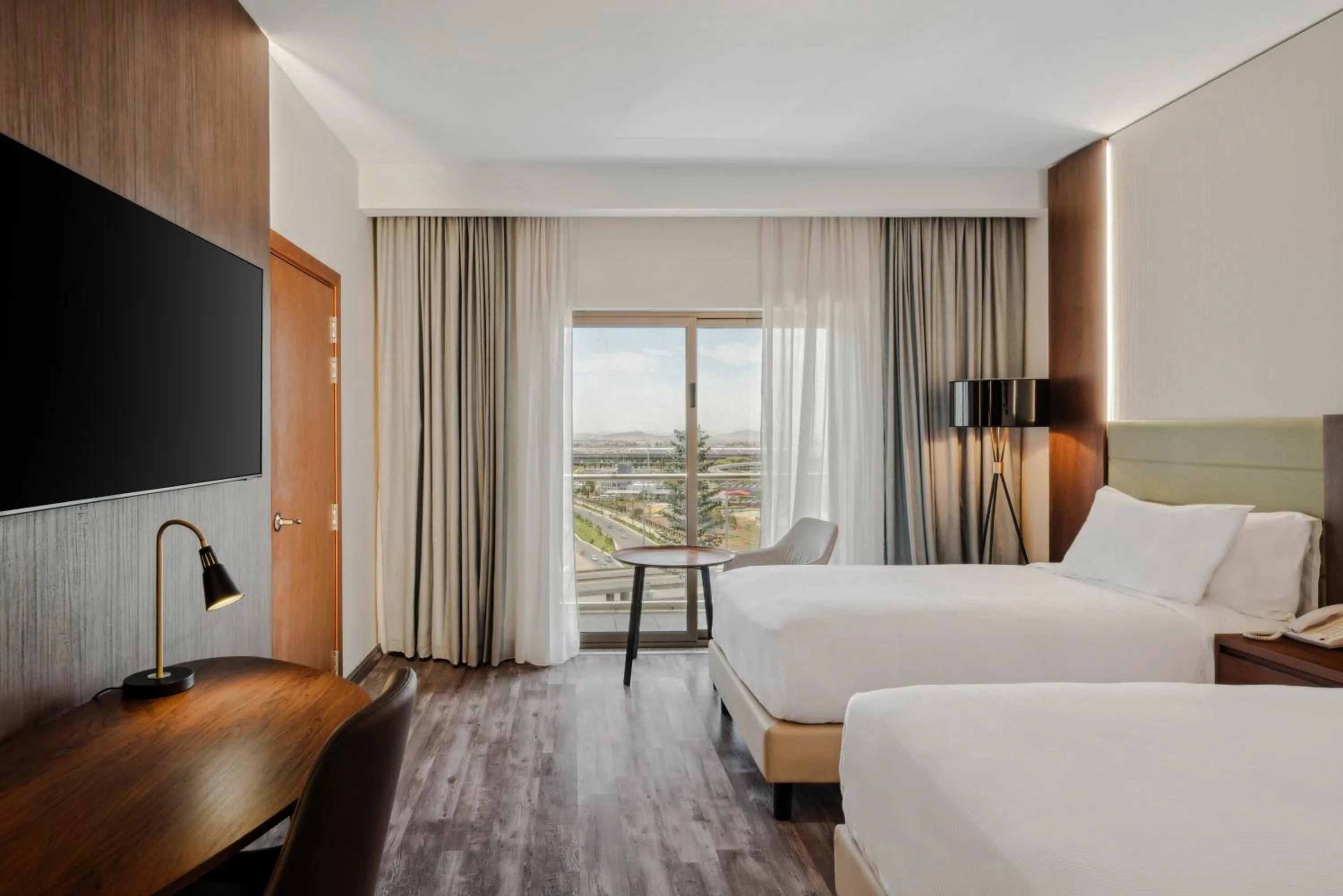 Bed in Doubletree By Hilton Addis Ababa Airport