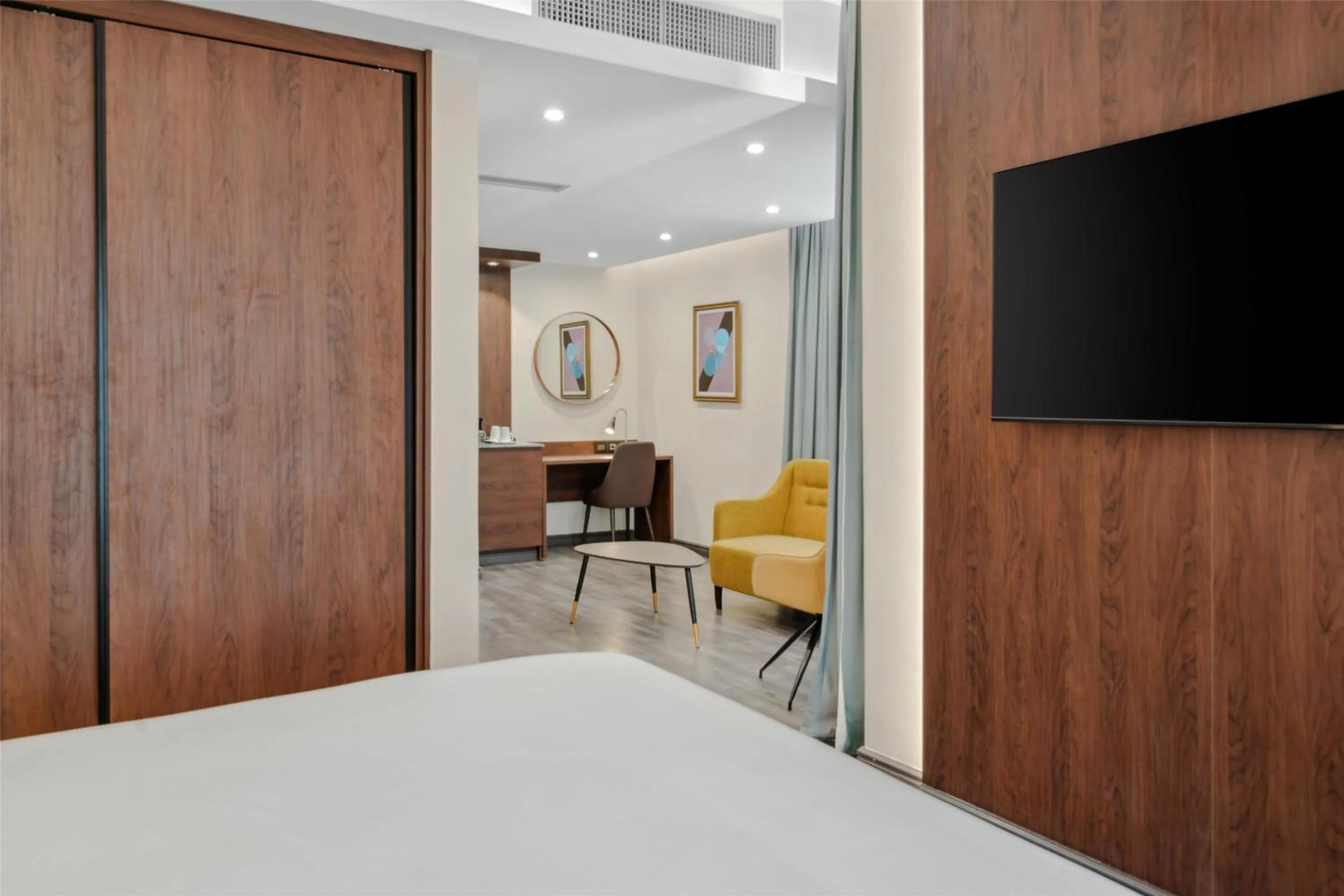 Bed in Doubletree By Hilton Addis Ababa Airport