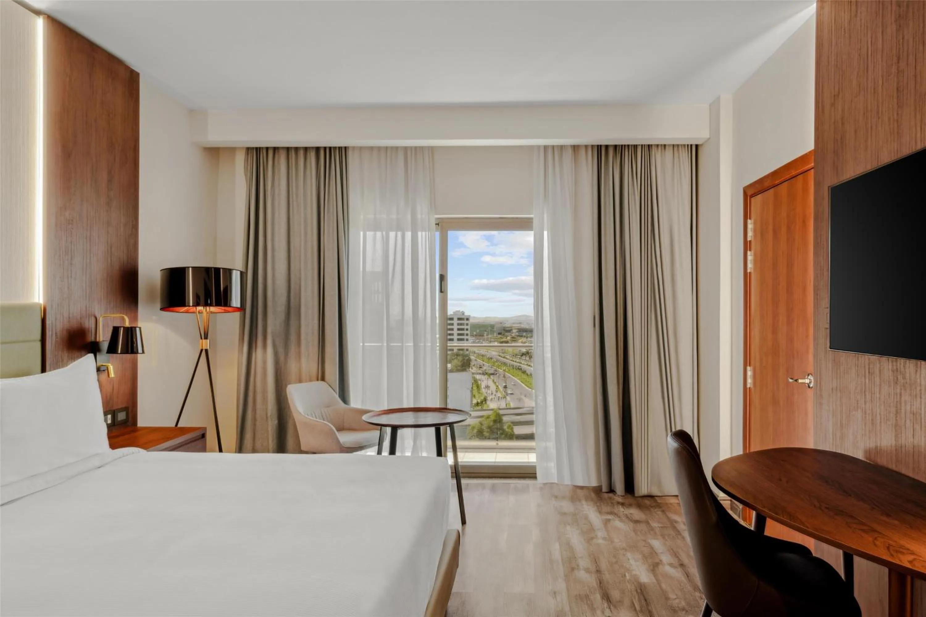 Bed in Doubletree By Hilton Addis Ababa Airport