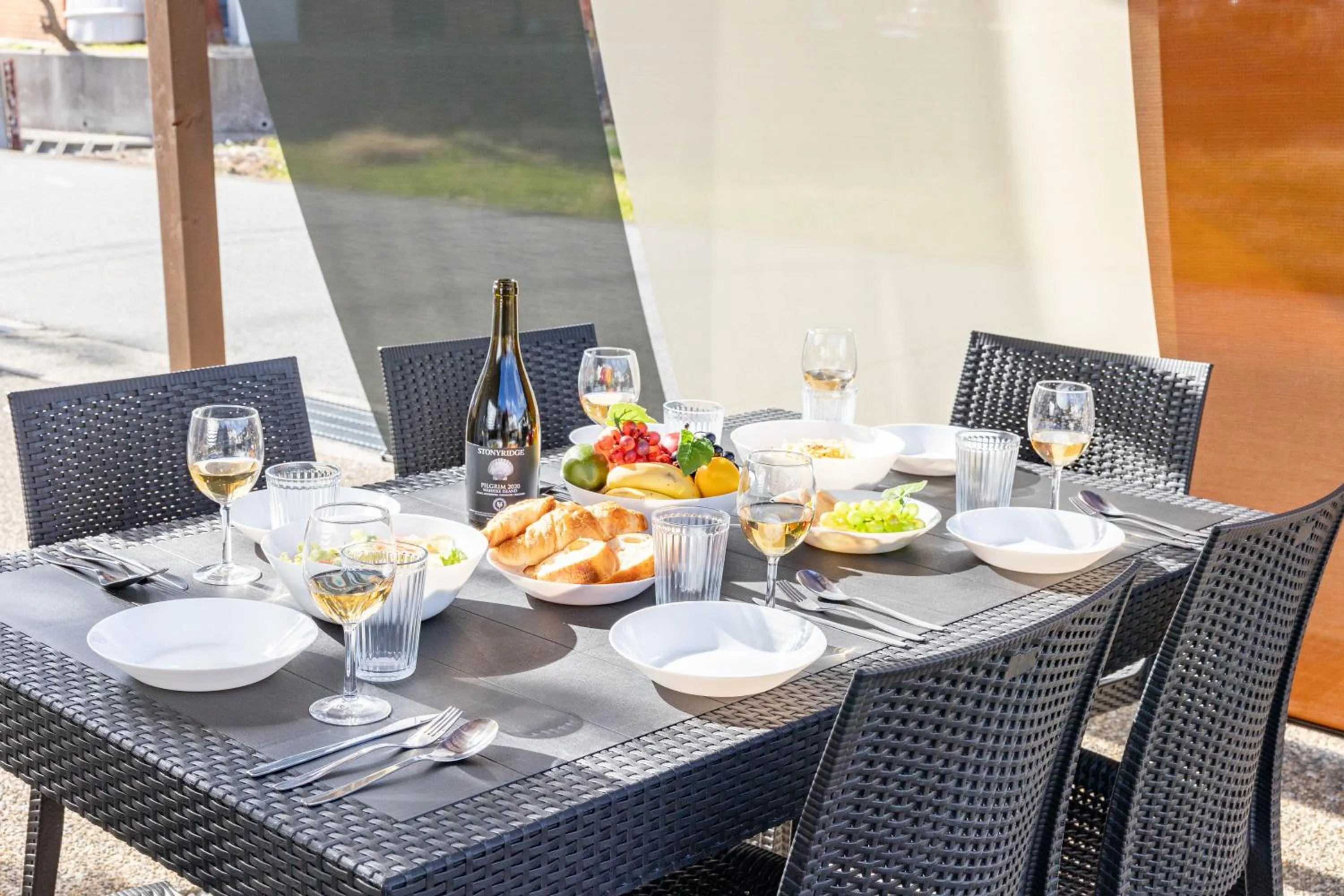 BBQ facilities in Seaside House-THE BLUE-