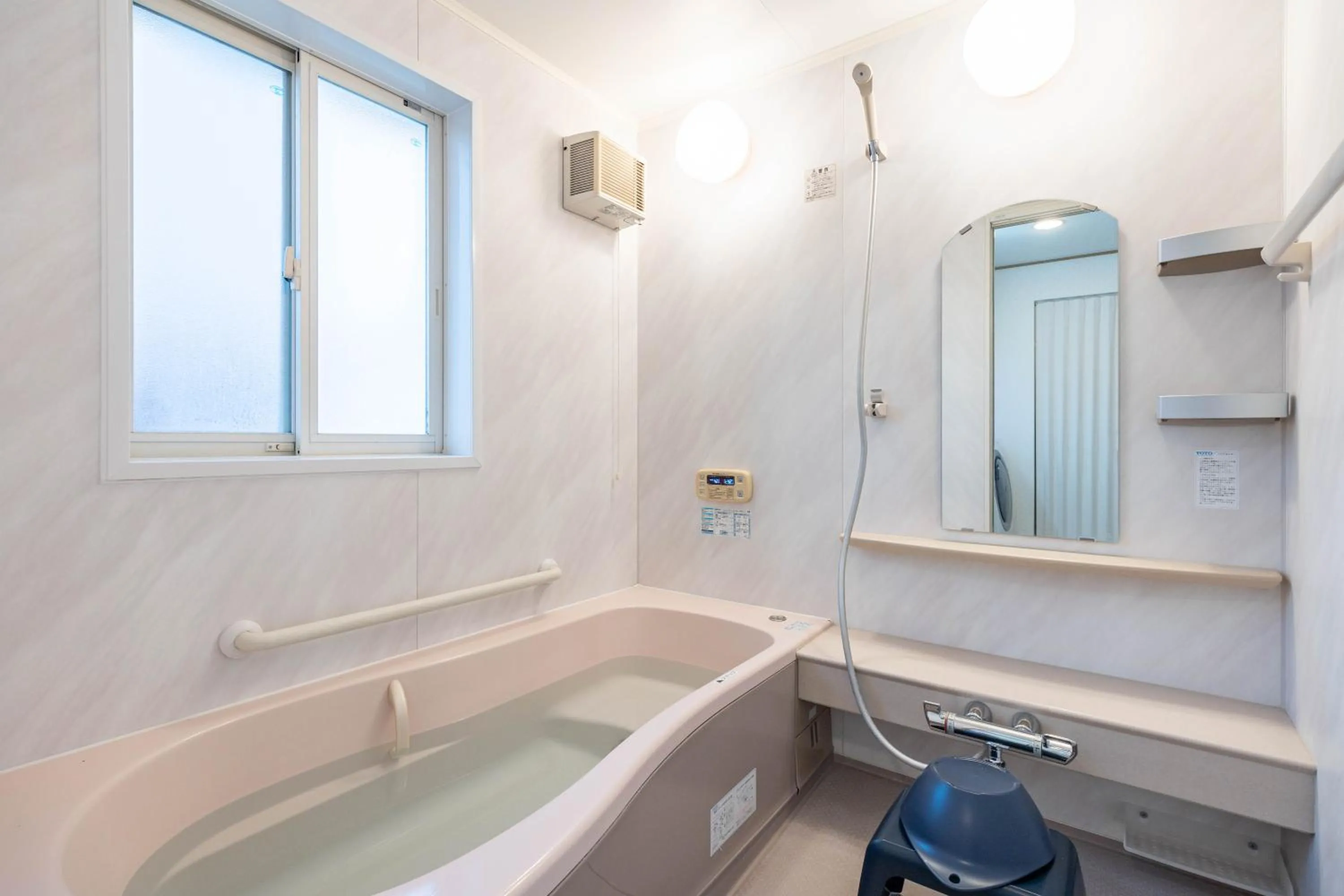 Bathroom in Seaside House-THE BLUE-