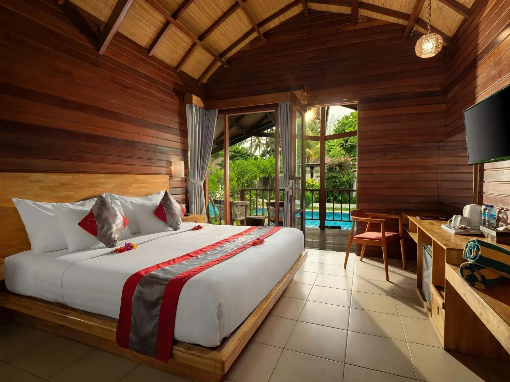 Bedroom, Bed in Gili Air Lagoon Resort By Waringin Hospitality Bedroom, Bed in Gili Air Lagoon Resort By Waringin Hospitality
