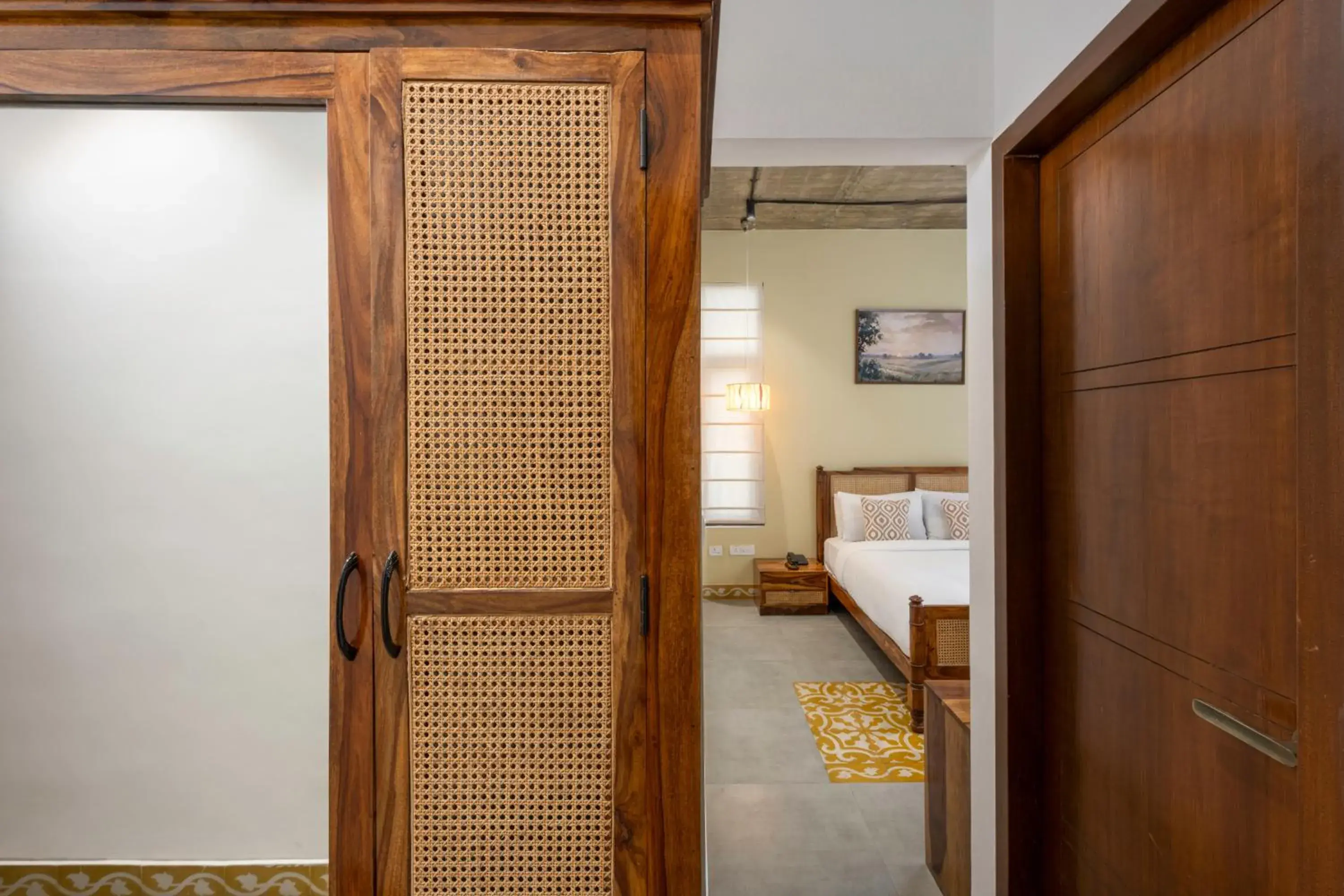 Bedroom, Bed in Wandr Indiranagar, Bangalore Bedroom, Bed in Wandr Indiranagar, Bangalore