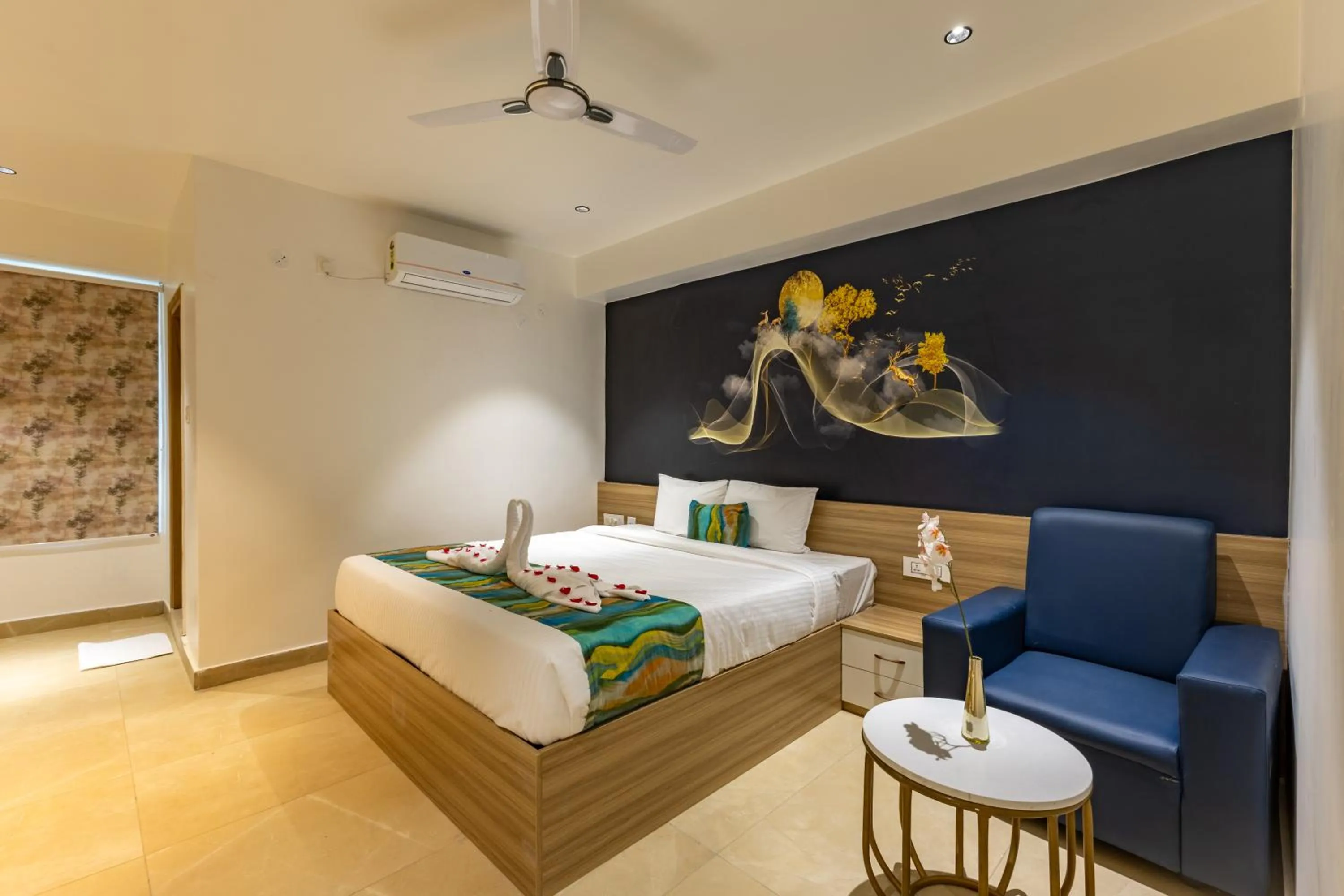 Bed in Hiwa Boutique Hotel