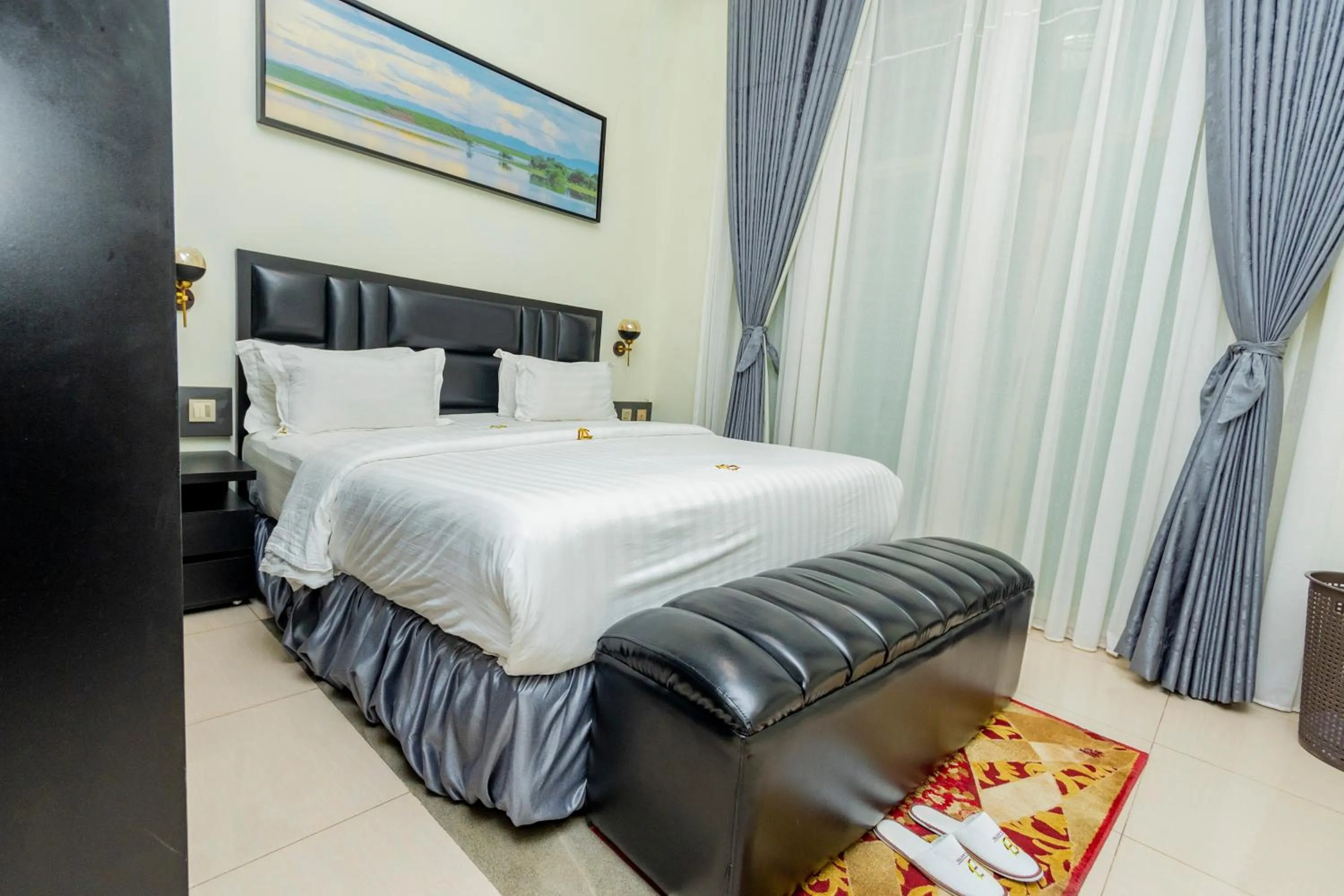 Bed in Grazia Apartment Hotel