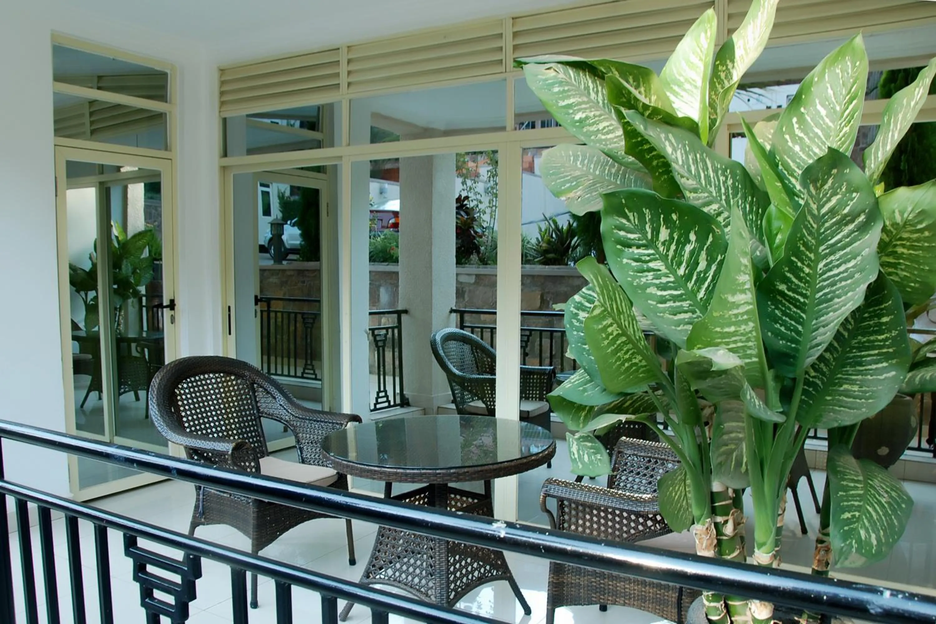 Patio in Grazia Apartment Hotel