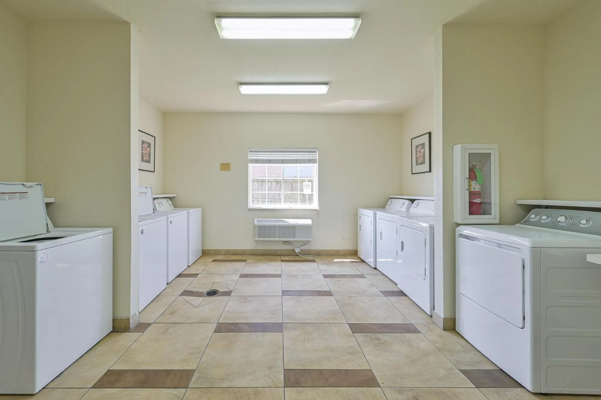 laundry in Affordable Suites of America Tulsa