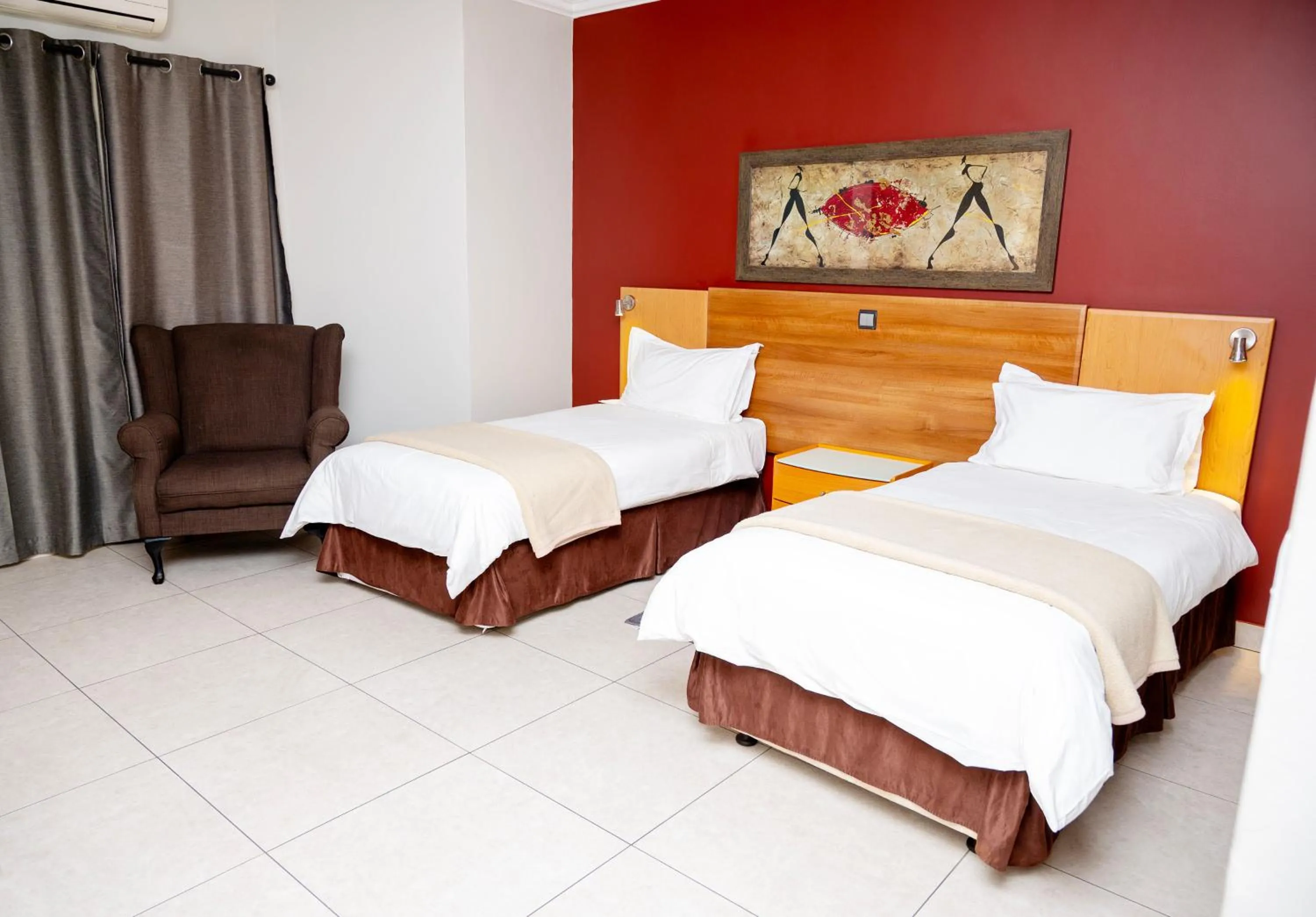 Bed in Boksburg Boutique Hotel