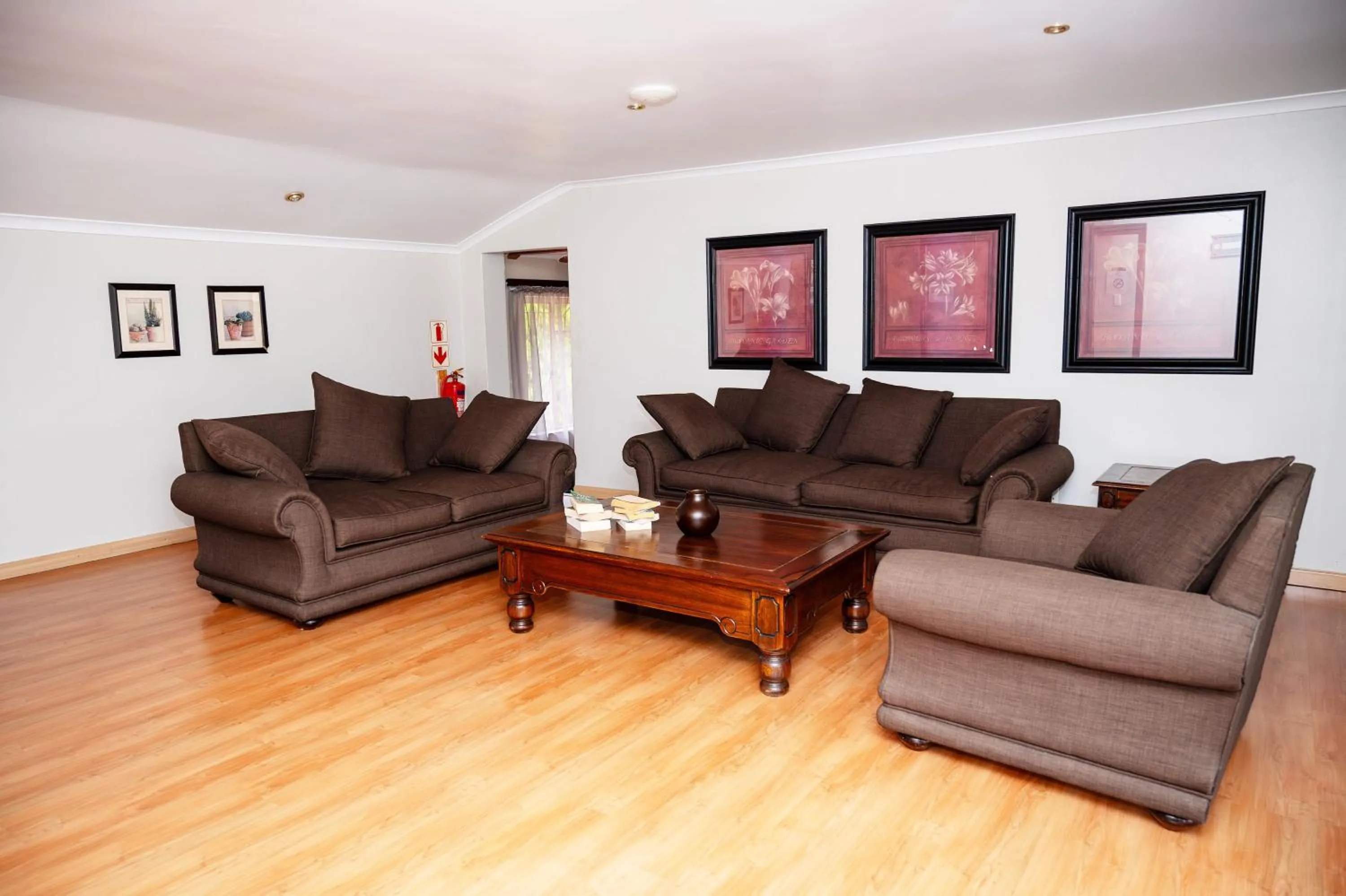 Seating area in Boksburg Boutique Hotel