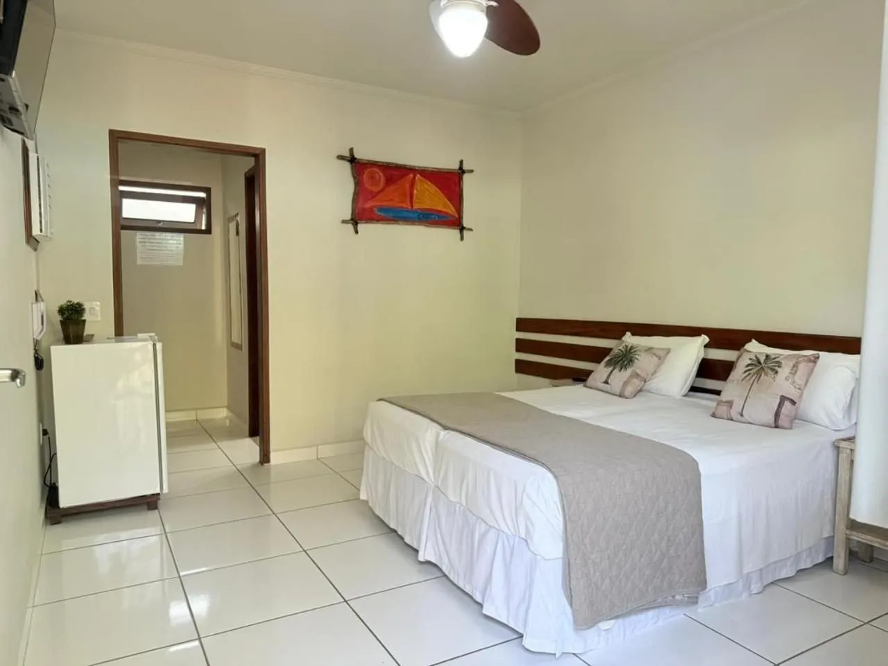 Bedroom, Bed in Pousada Morada da Praia